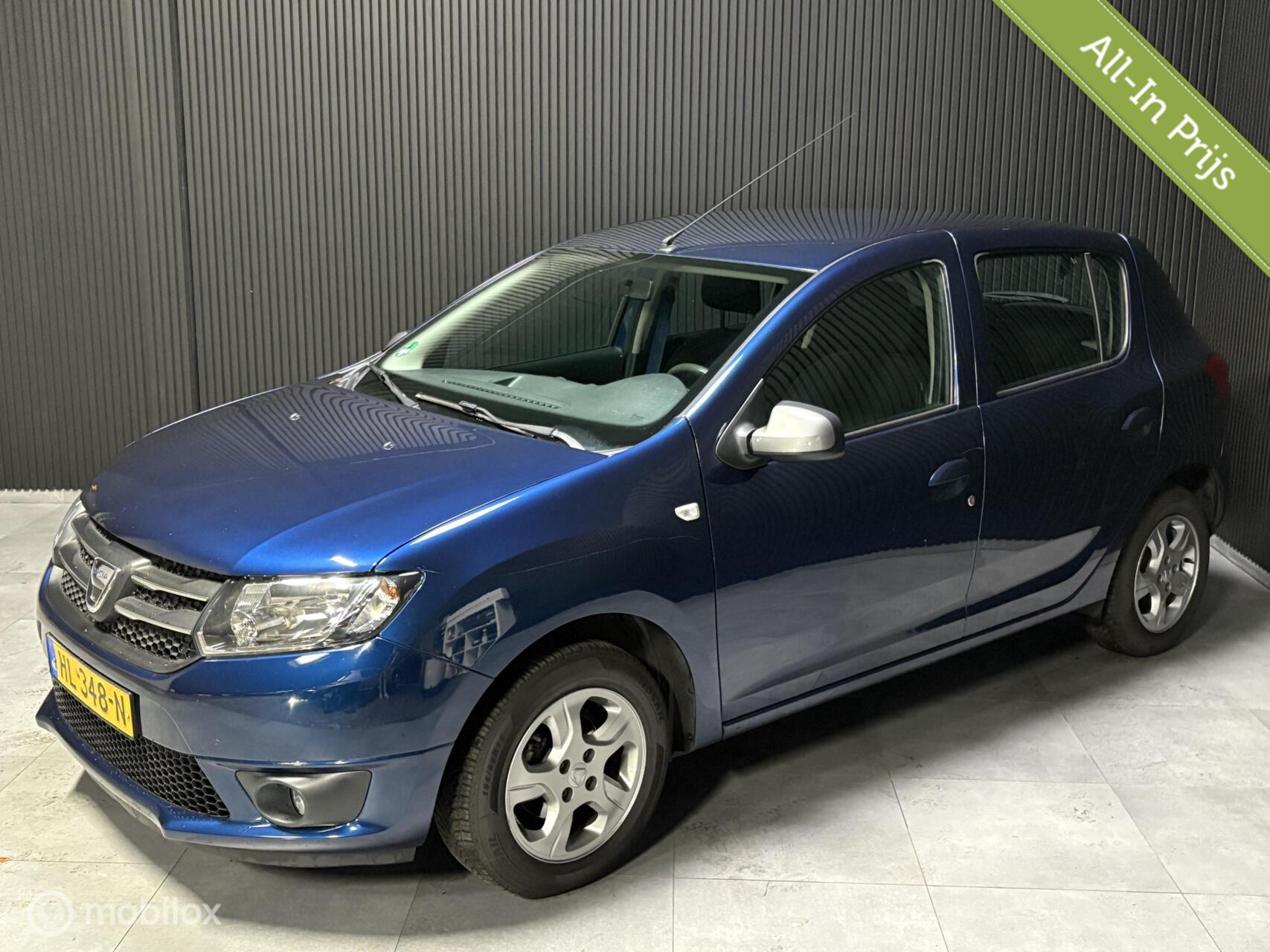 Dacia Sandero 0.9 TCe S&S – 10th Anniversary – Navigatie - Airco 2015 - voorkant