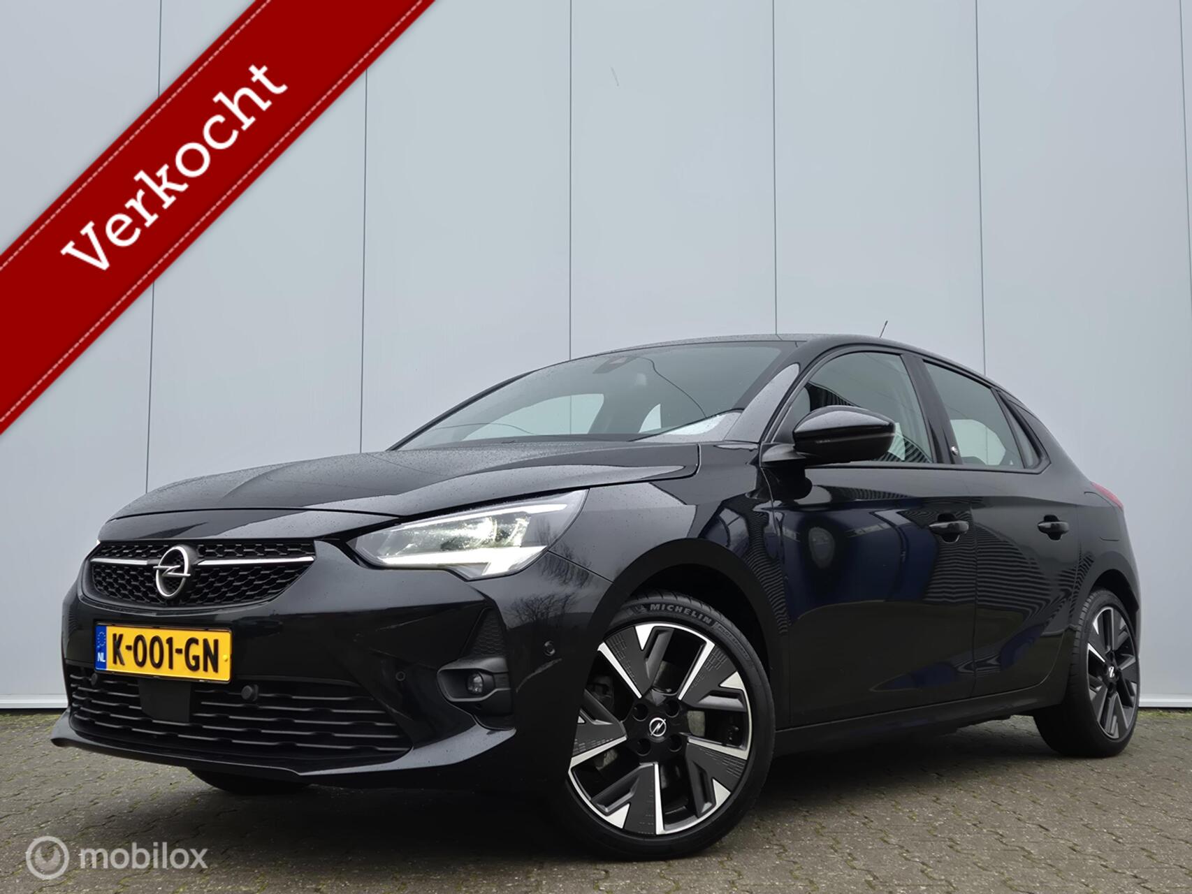 Opel Corsa GS LINE 50 KWH/CAMERA/HALF LEDER/FULL LED/KEYLESS/17''LMV 2020 - voorkant