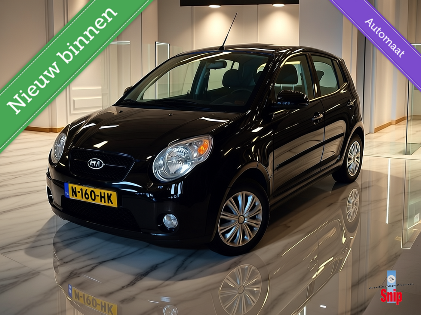Kia Picanto 1.1 X-clusive Automaat 2010 - voorkant