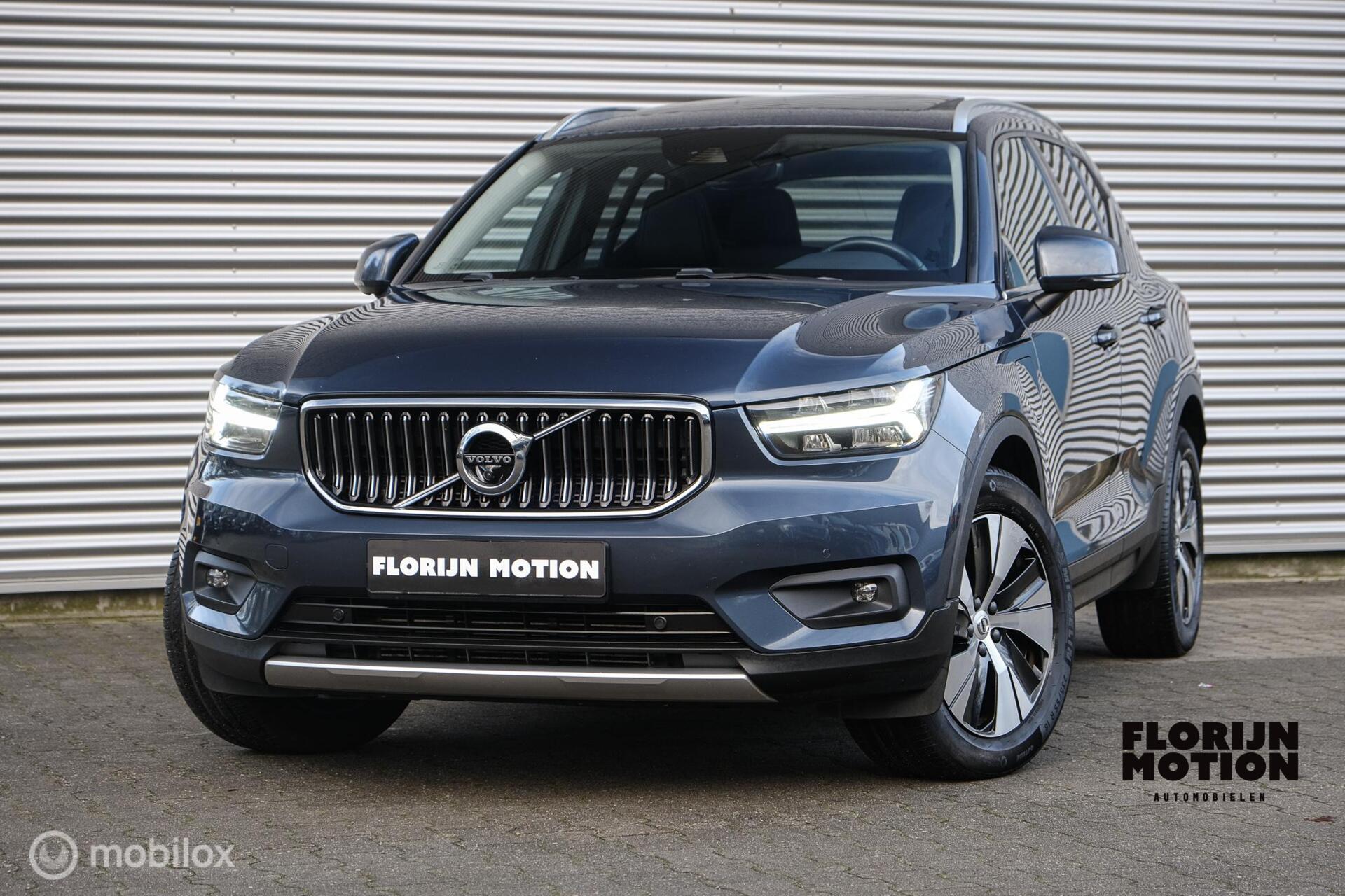 Volvo XC40 1.5 T4 Recharge Inscription | 360 camera | Harman Kardon | Pano | LED | Elec. Trekhaak | Stoel en stuurverw. | CarPlay 2021 - voorkant