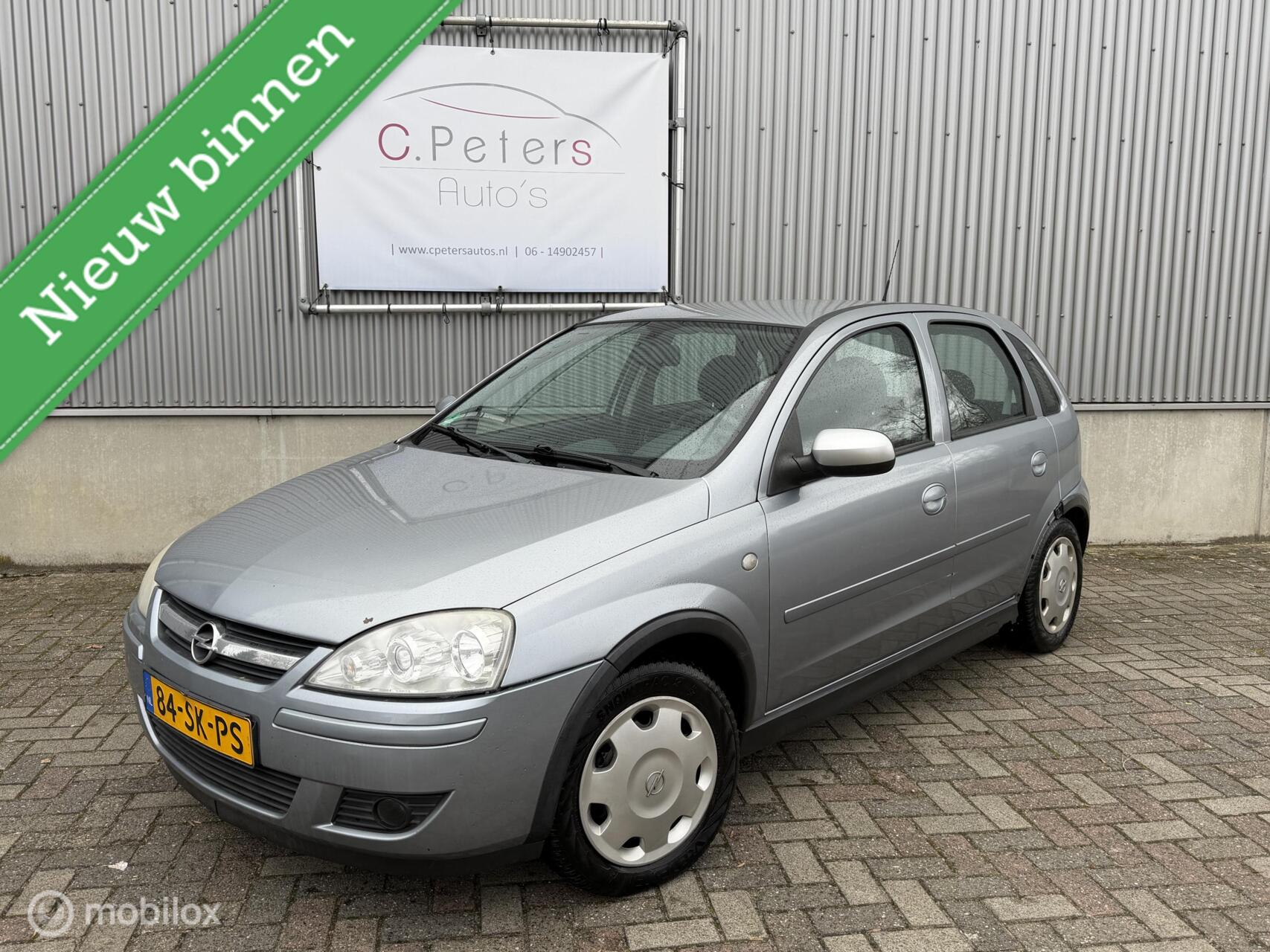 Opel Corsa-c 1.4-16V 90pk Silverline 2006 / Airco / Cruisecontrol / 5deurs / NAP 2006 - voorkant