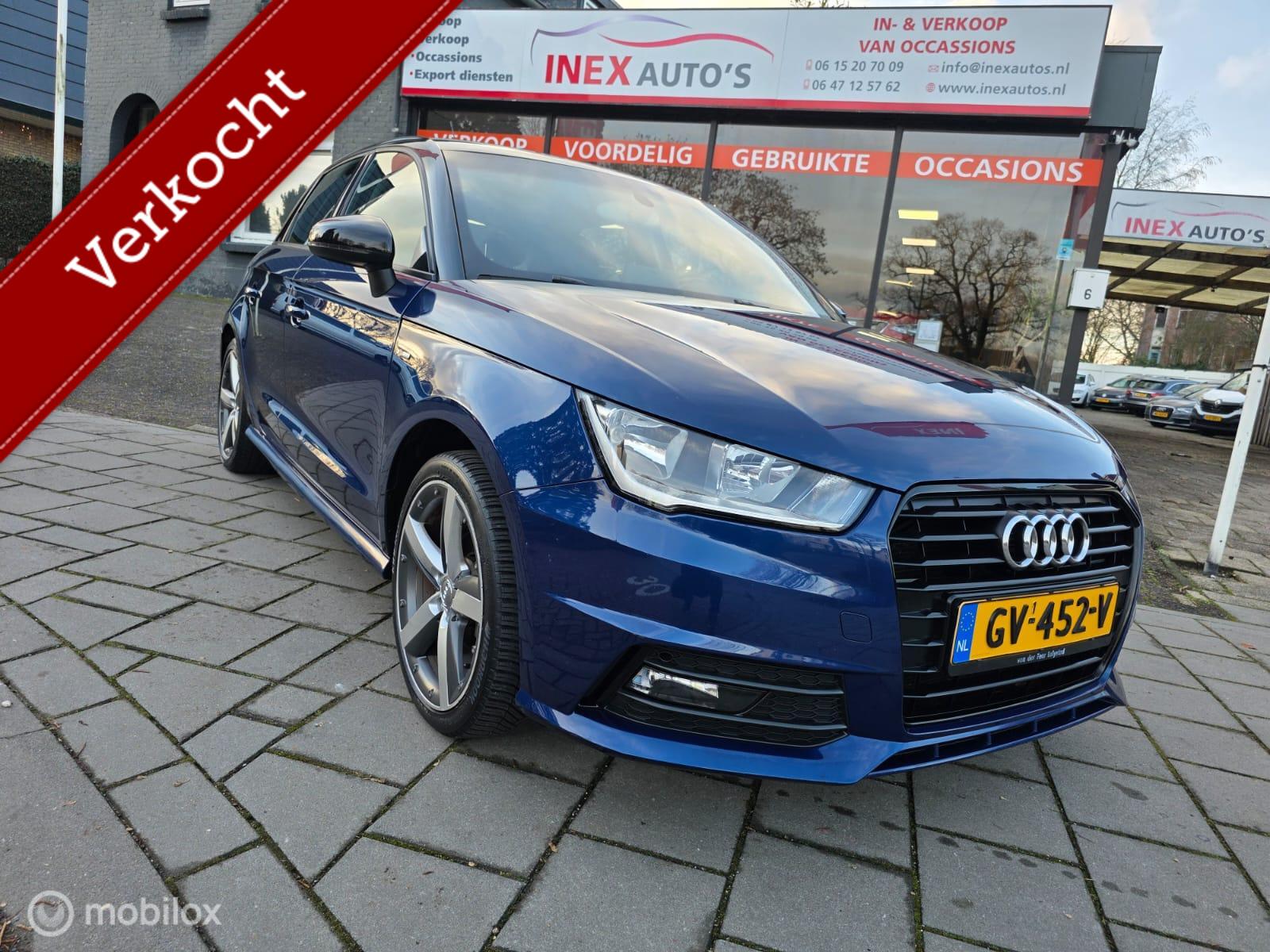 Audi A1 Sportback 1.0 TFSI Sport Pro S-Line 5-deurs Incl.APK+Afleveringsbeurt 2015 - voorkant