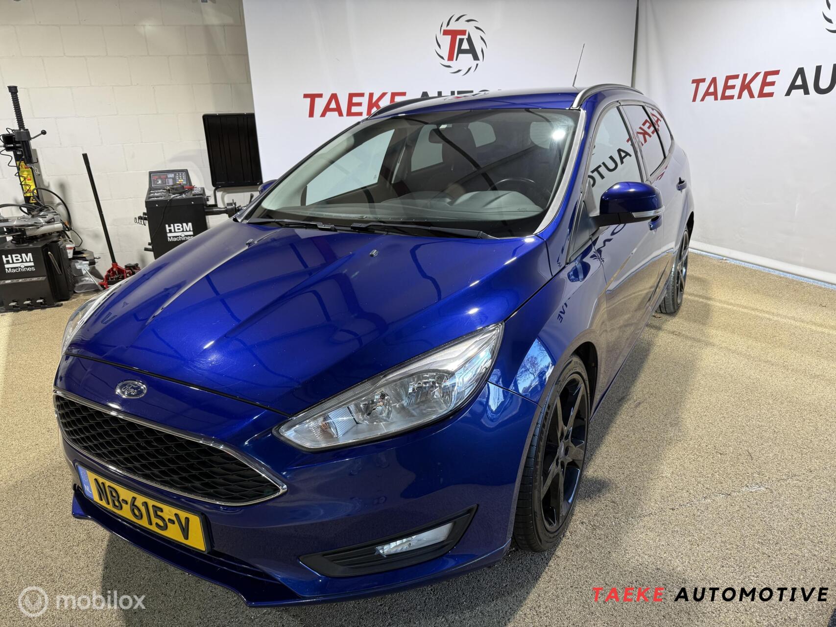 Ford Focus 1.0 Trend Automaat/Clima/Cruise/Leder/Nap 2017 - voorkant