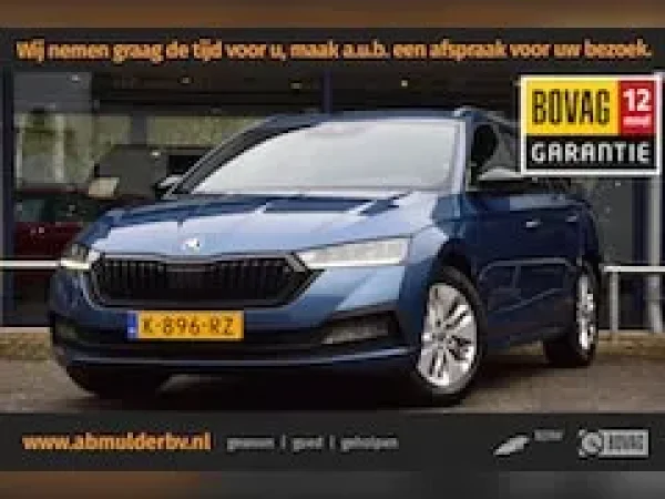 Skoda Octavia 1.0 e-TSI Sport Business 2021 - voorkant