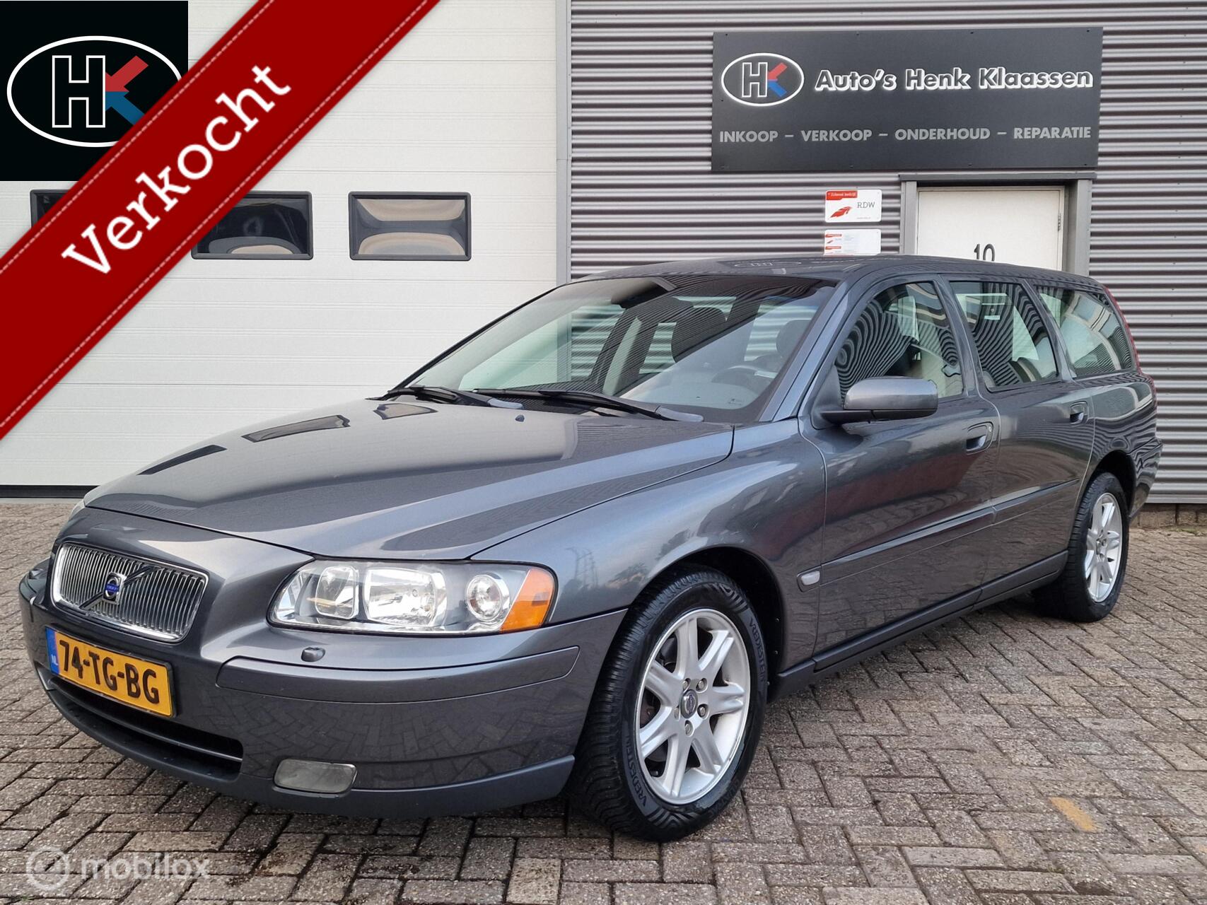 Volvo V70 2.4 Edition II H5 Clima Leer Stoelverwarming NL 2006 - voorkant