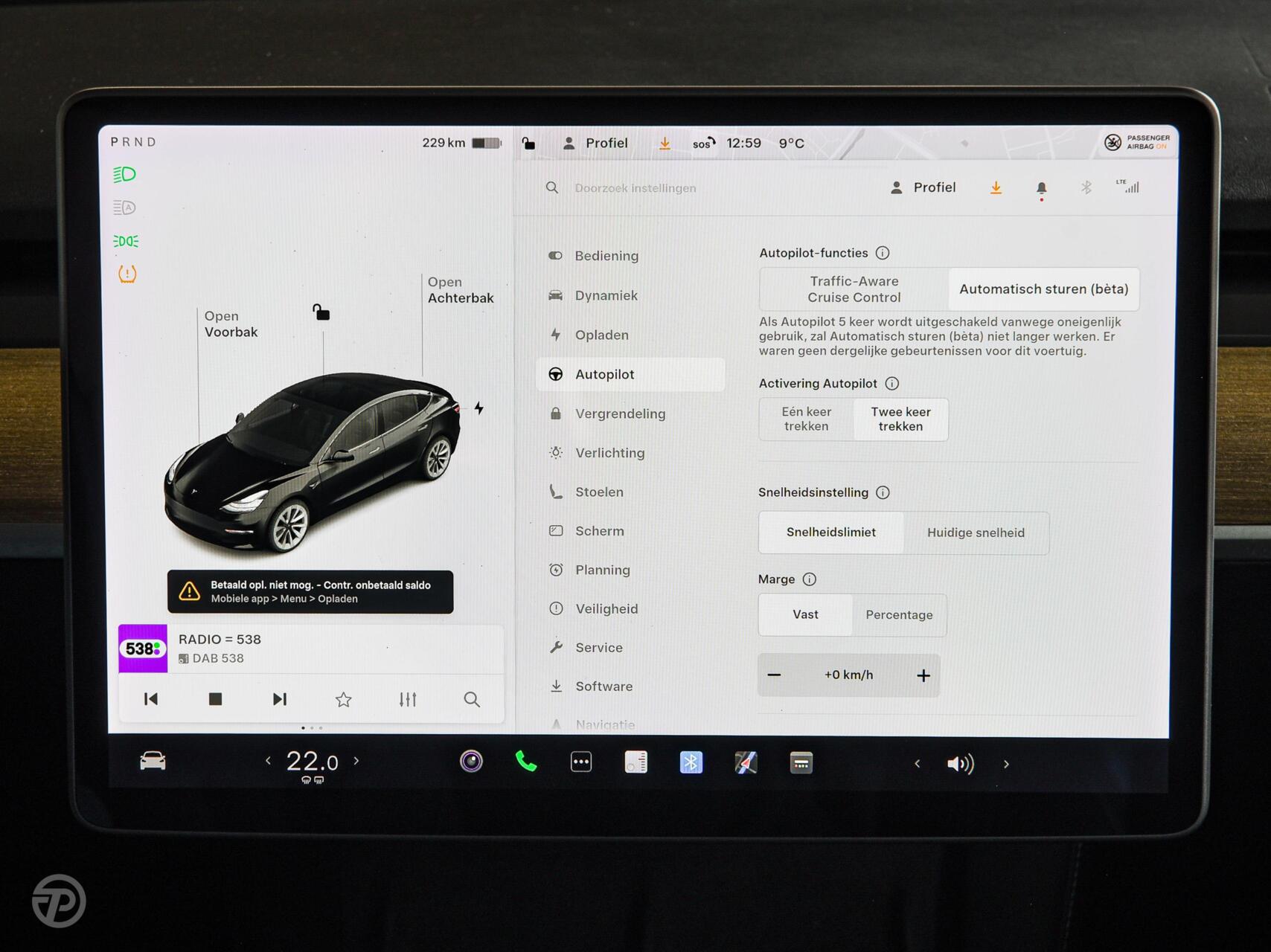 Foto van Tesla Model 3