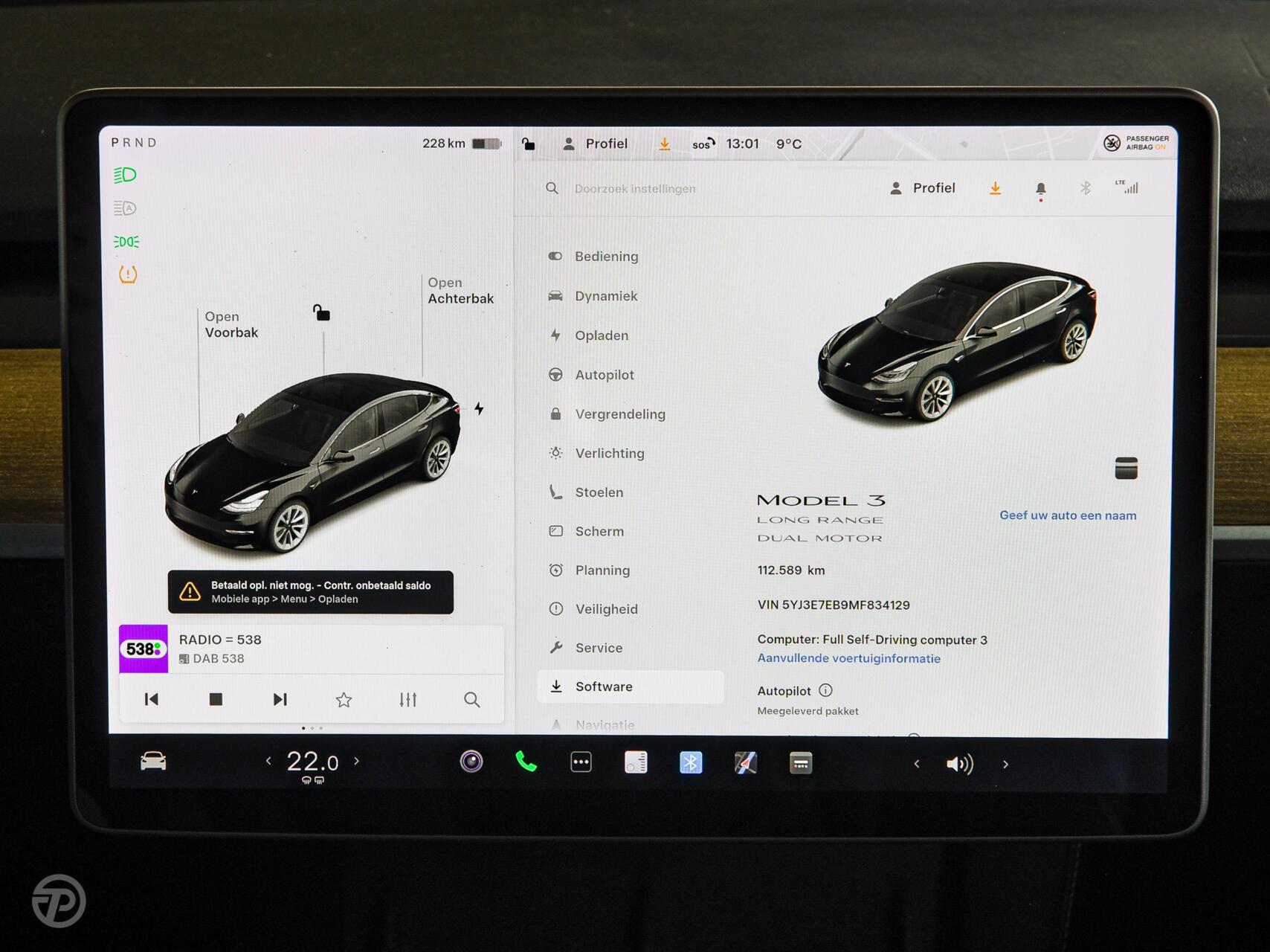 Foto van Tesla Model 3