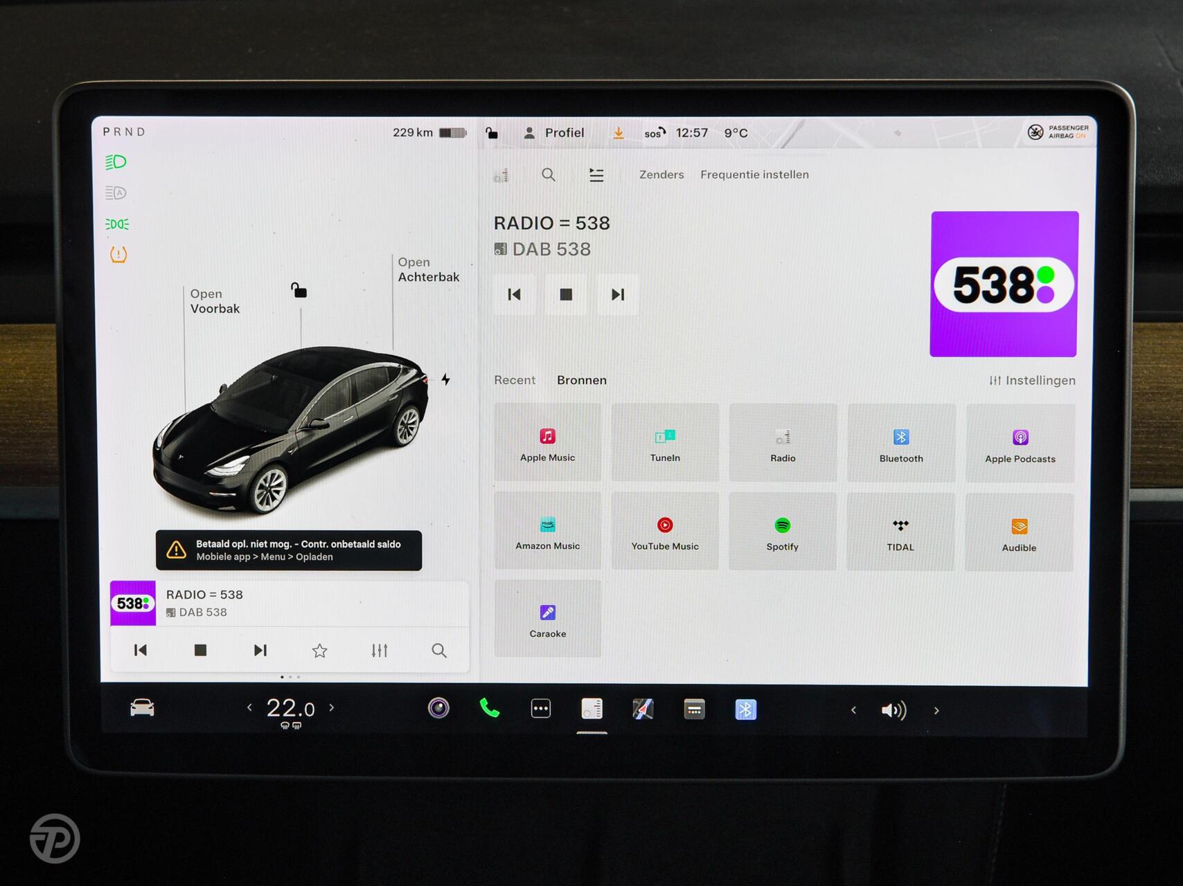Foto van Tesla Model 3