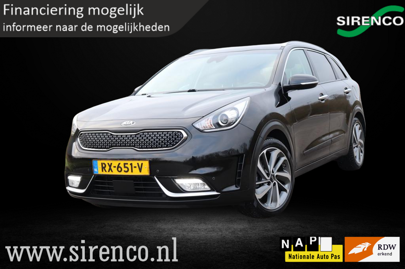 Kia Niro 1.6 GDi Hybrid ExecutiveLine | adaptieve cruise control | stoel & stuur & achterbank verwarming  + koeling| Apple carplay & Android auto 2018 - voorkant