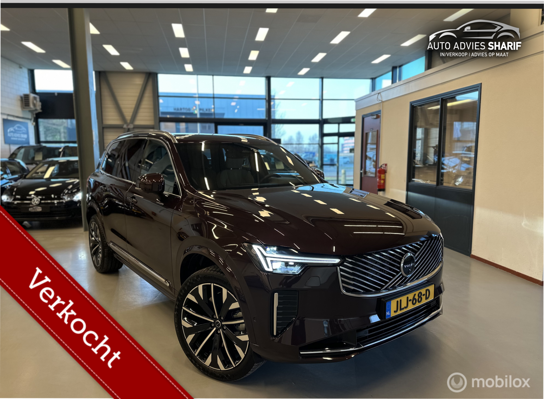 Volvo Xc90 2.0 T8 Plug-in hybrid AWD Plus Bright 2025 - voorkant