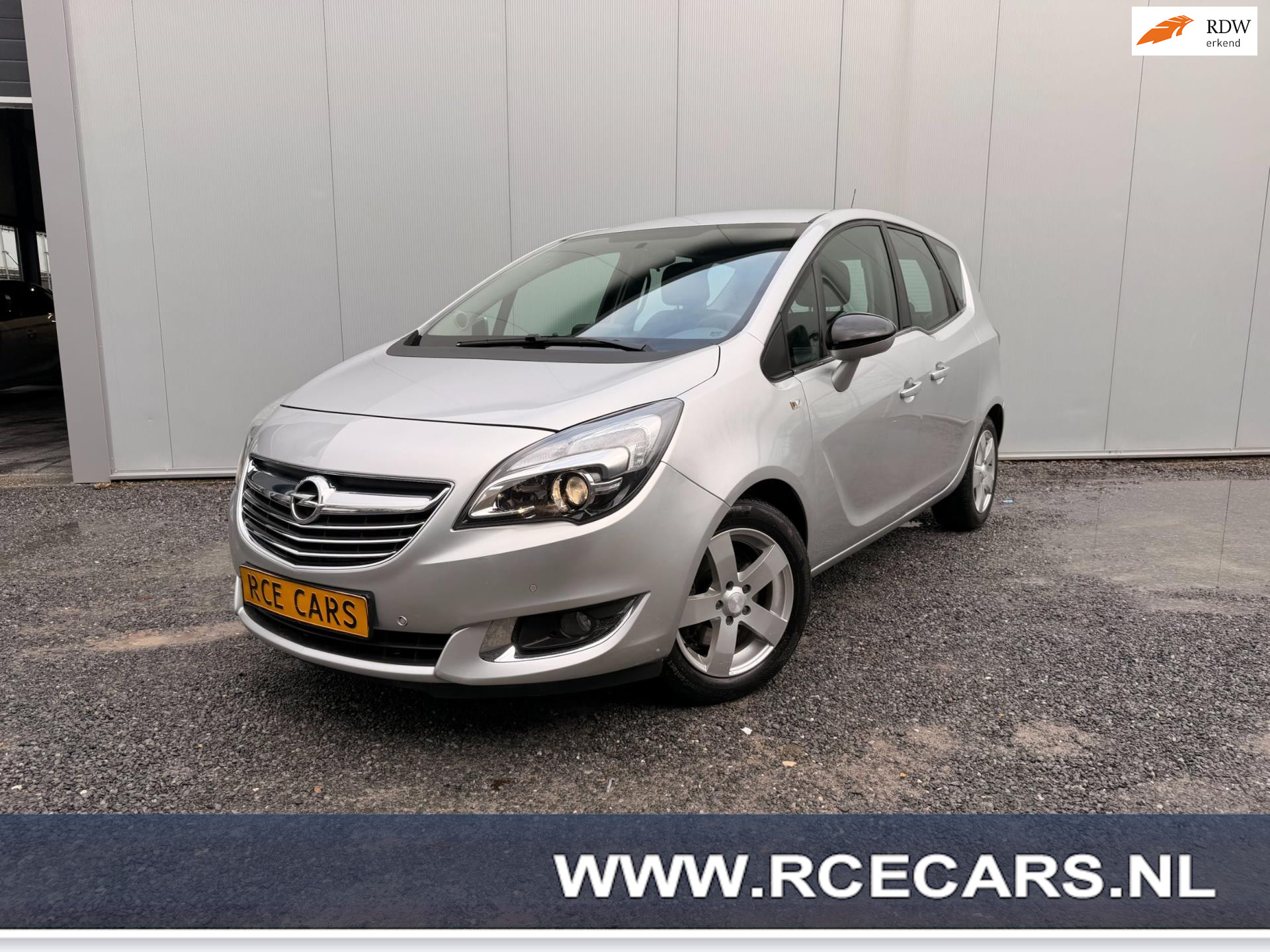 Opel Meriva 1.4 Turbo Cosmo Automaat Navigatie Stoel-Stuurverw Cruisecontr Trekhaak Clima PDC 2014 - voorkant