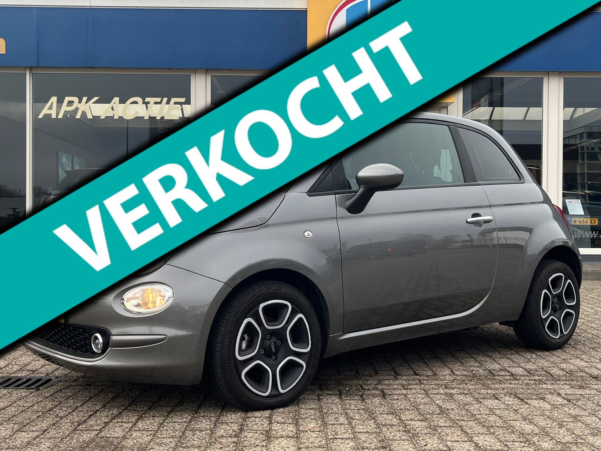 Fiat Fiat 500 1.0 Hybrid Club | Carplay | Climate- en cruisecontrol | Privacy glass | 2022 - voorkant