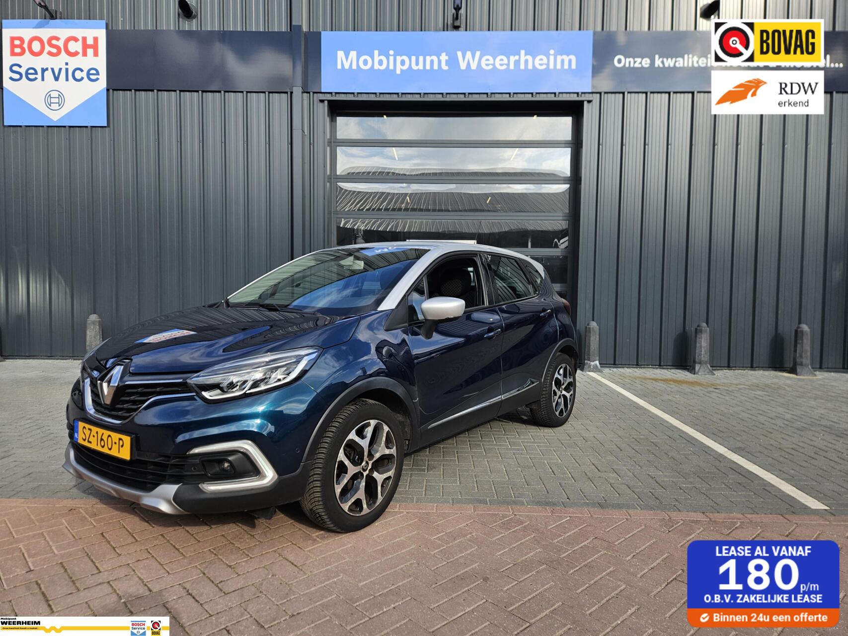 Renault Captur 0.9 TCe Intens, Veel opties! 2018 - voorkant