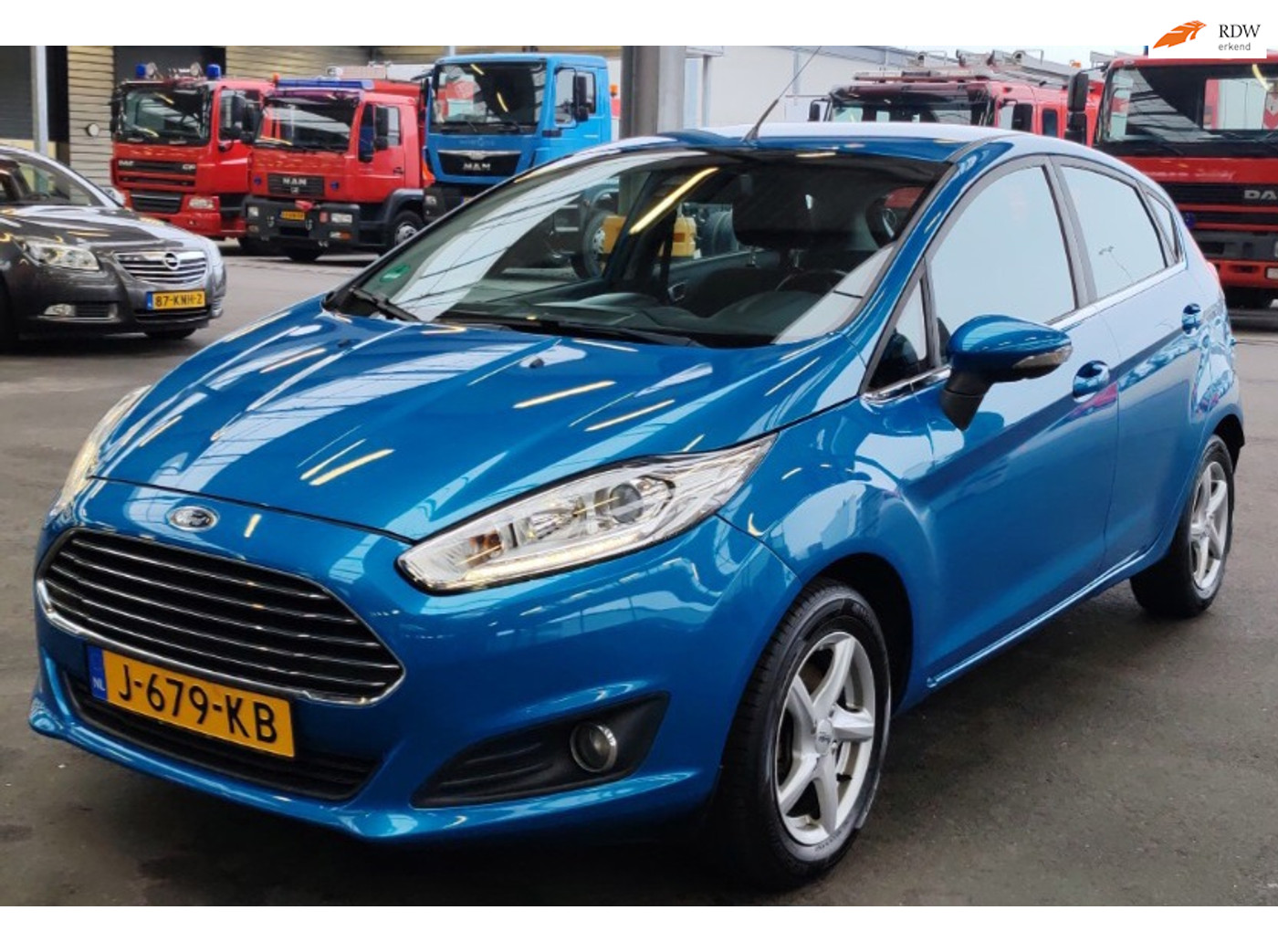 Ford Fiesta 1.0 EcoBoost Titanium PSENSOR 2 X SLEUTELS BOEKJES 2014 - voorkant