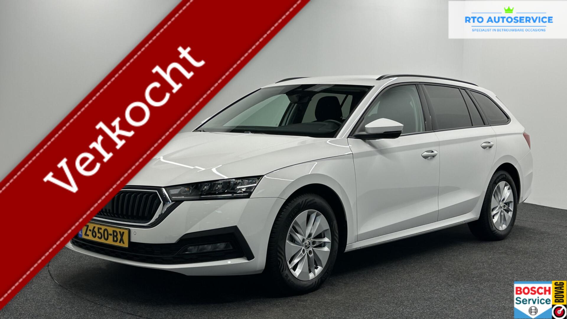 Skoda Octavia 1.0 TSI Business Edition NAVI CRUISE ECC CARPLAY LM. 2024 - voorkant