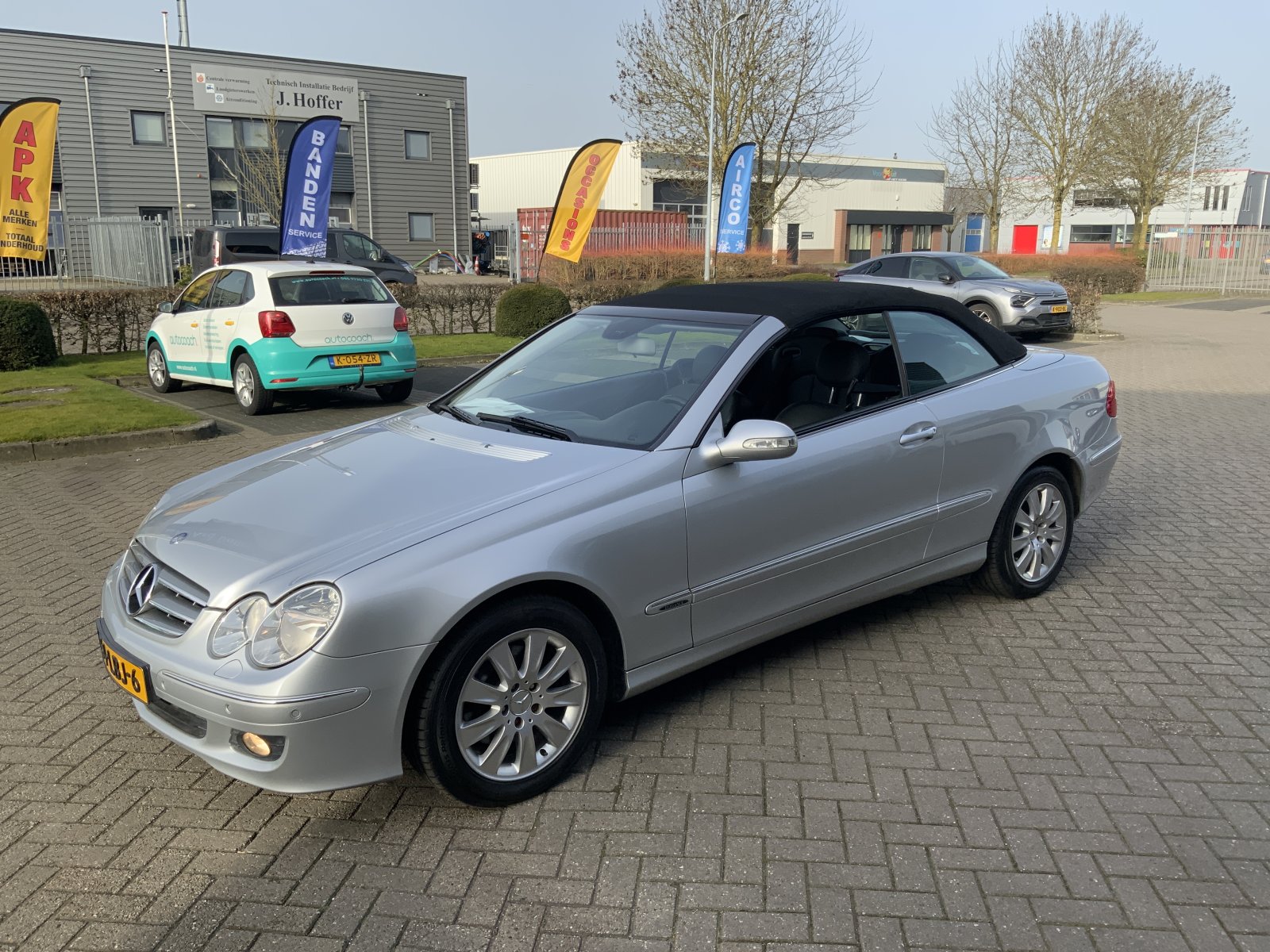 Mercedes-Benz Clk-klasse Cabrio 200 K. Elegance 2007 - voorkant