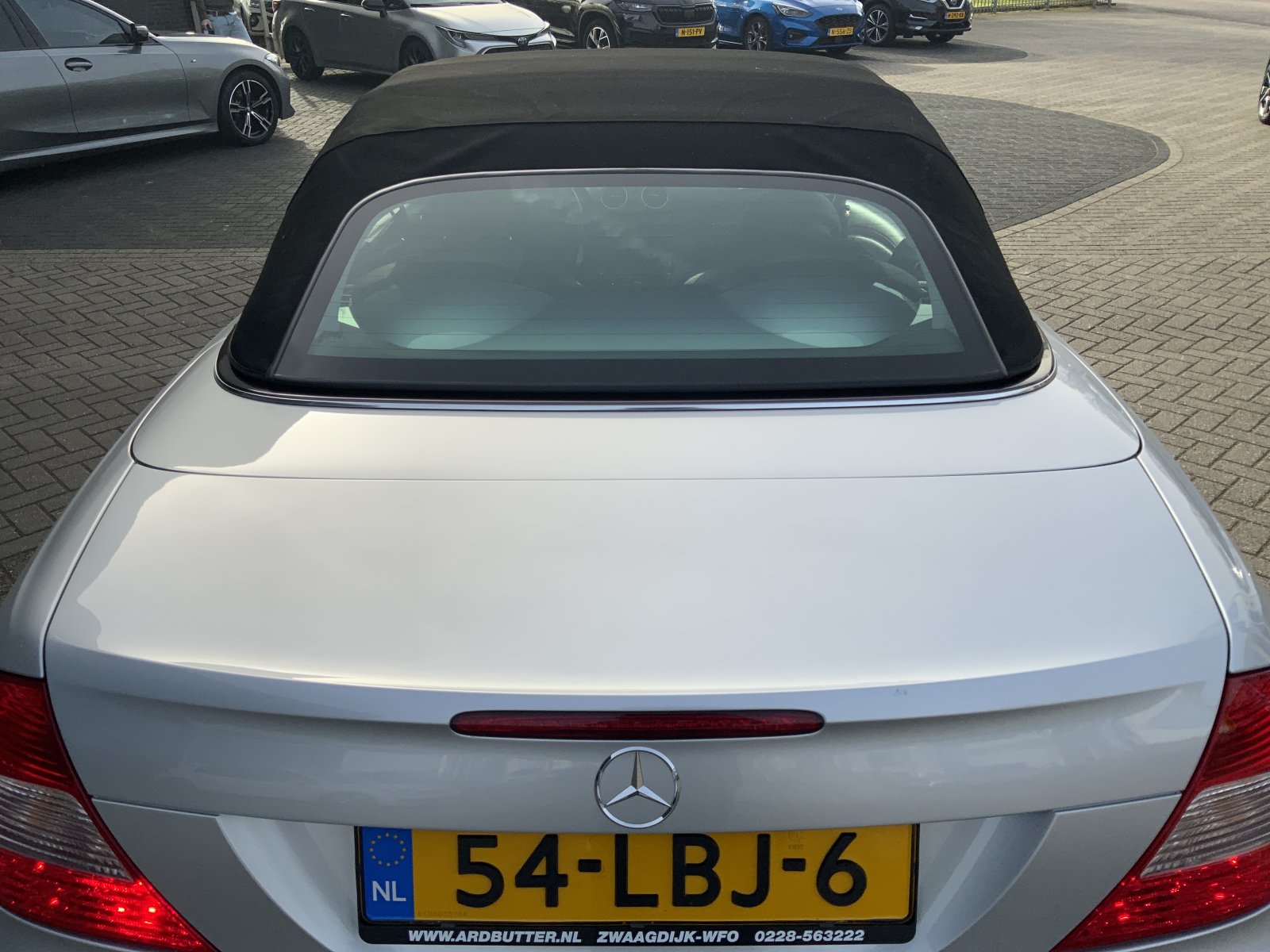 Inspectiefoto van Mercedes-Benz Clk-klasse Cabrio
