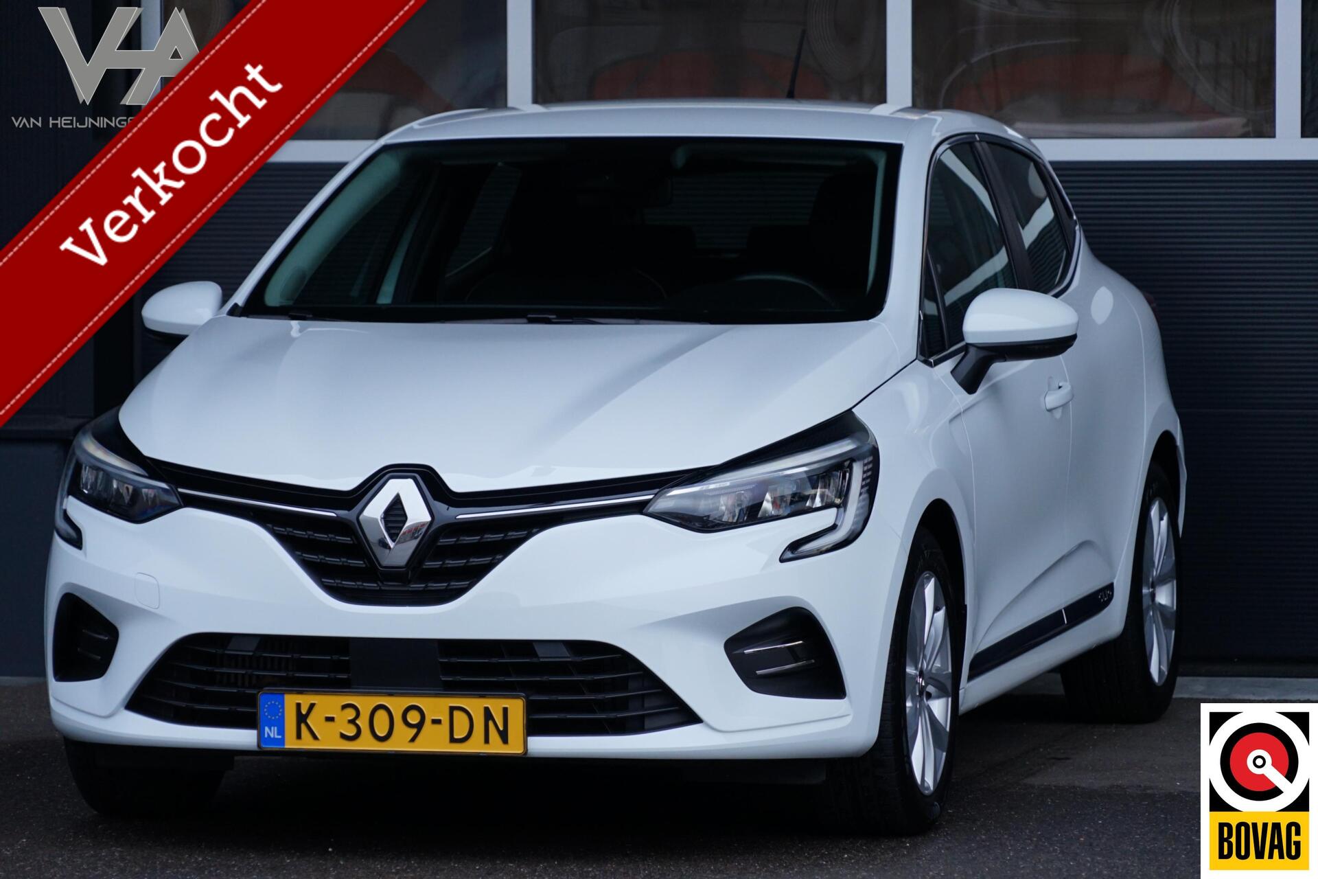 Renault Clio 1.0 TCe Intens, NL, CarPlay, PDC, keyless, clima 2020 - voorkant
