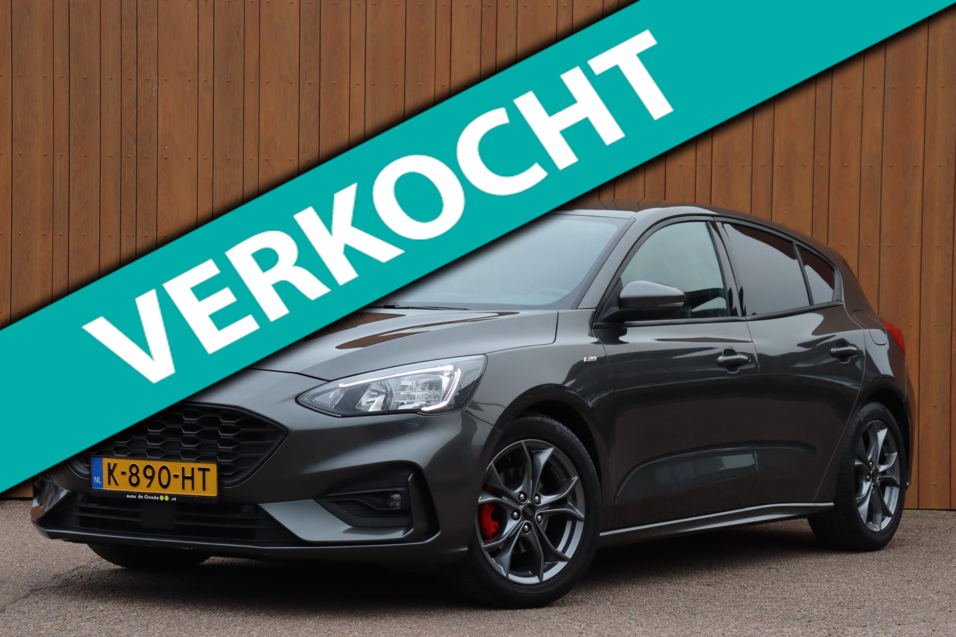 Ford Focus 1.0 EcoBoost Hybrid ST Line X Business org.NL trekhaak digi-dashboard camera 2021 - voorkant