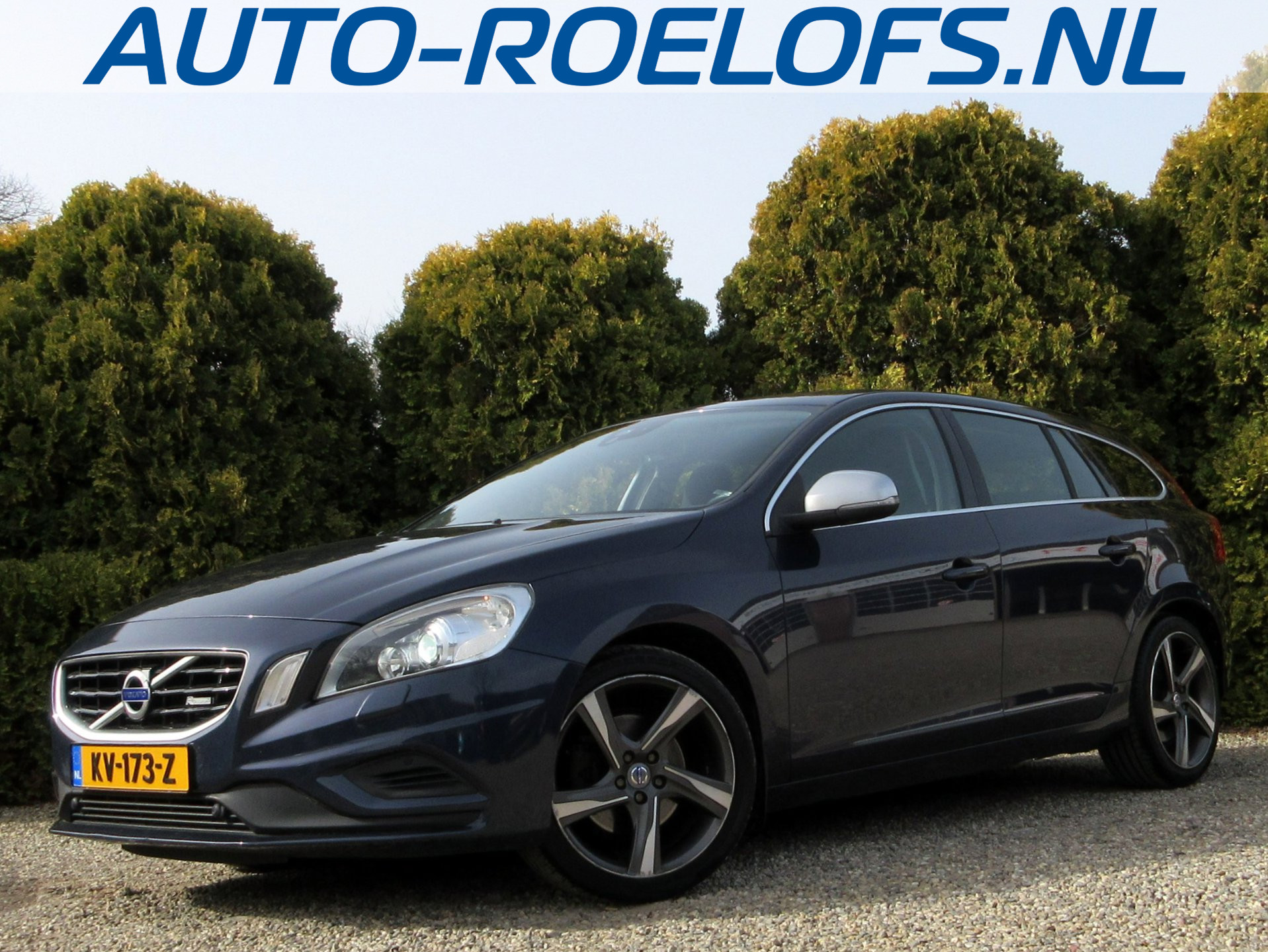 Volvo V60 1.6 T4 R-design Automaat*Navi*Trekhaak* 2011 - voorkant