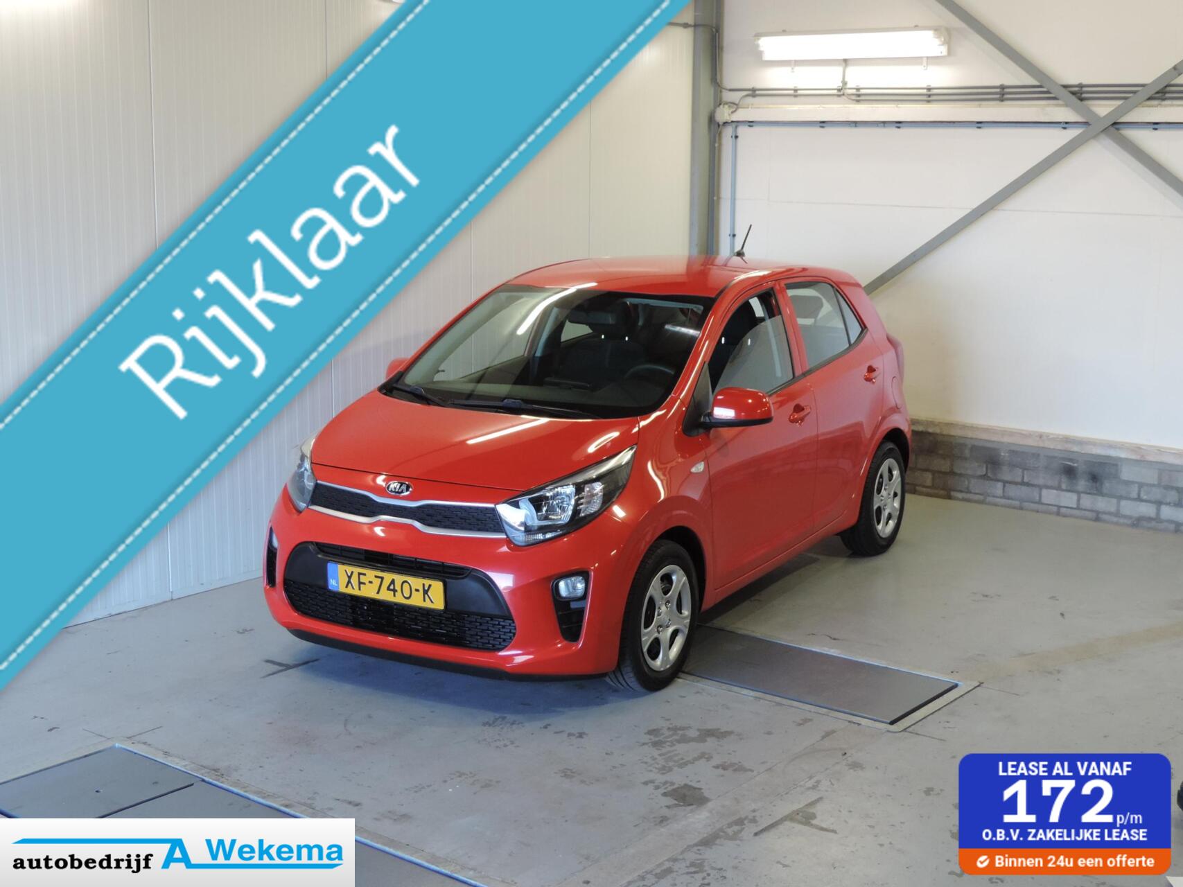 Kia Picanto 1.0 CVVT EconomyLine 2019 - voorkant