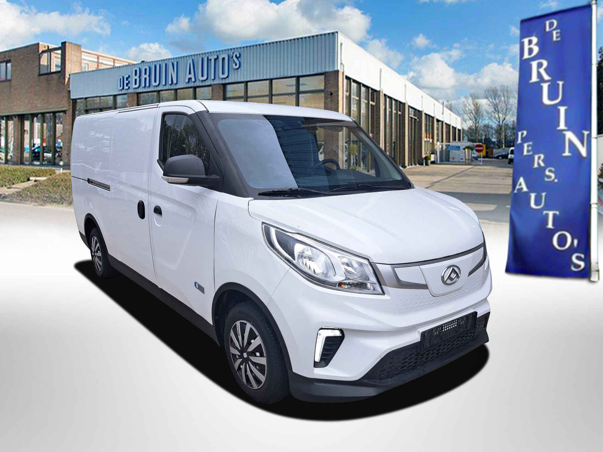 Maxus Maxus E-deliver 3 50,2 kWh SNELLADER L2 Lang Autm. Cruise control  Achteruitrijcamera Airco Sportvelgen 2025 - voorkant