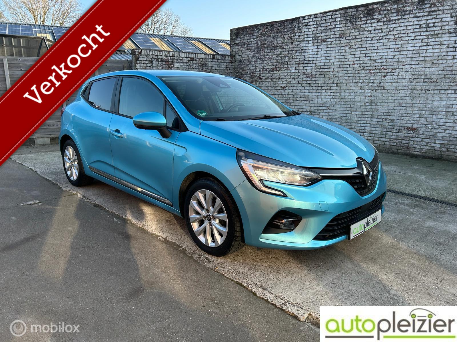 Renault Clio 1.0 TCe Intens|carplay|navi|cruise|clima|BOVAG 2019 - voorkant