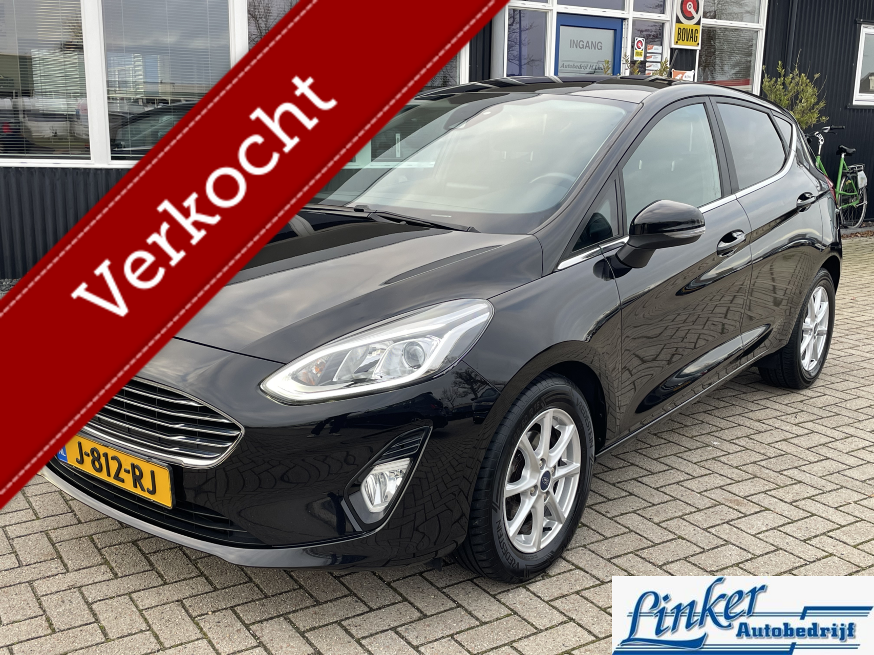 Ford Fiesta 1.0 EcoBoost Titanium - NL-AUTO CRUISE NAVI 2020 - voorkant