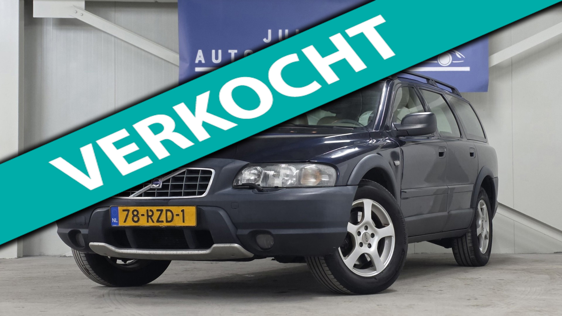 Volvo V70 2.4 T Comfort Line Trekhaak Volledig Onderhouden Leer Nieuwe APK 2000 - voorkant