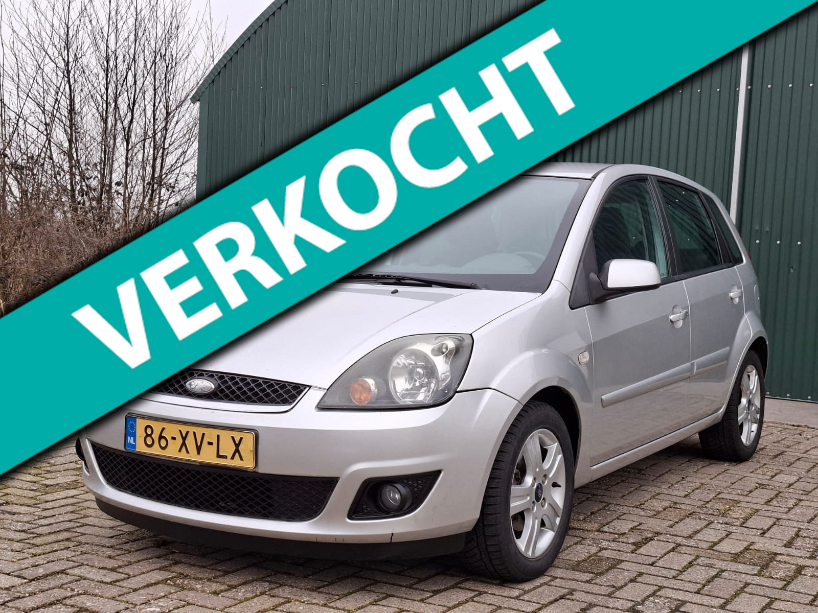 Ford Fiesta 1.3-8V Futura/Airco/Elek.r/NEW APK!! 2007 - voorkant