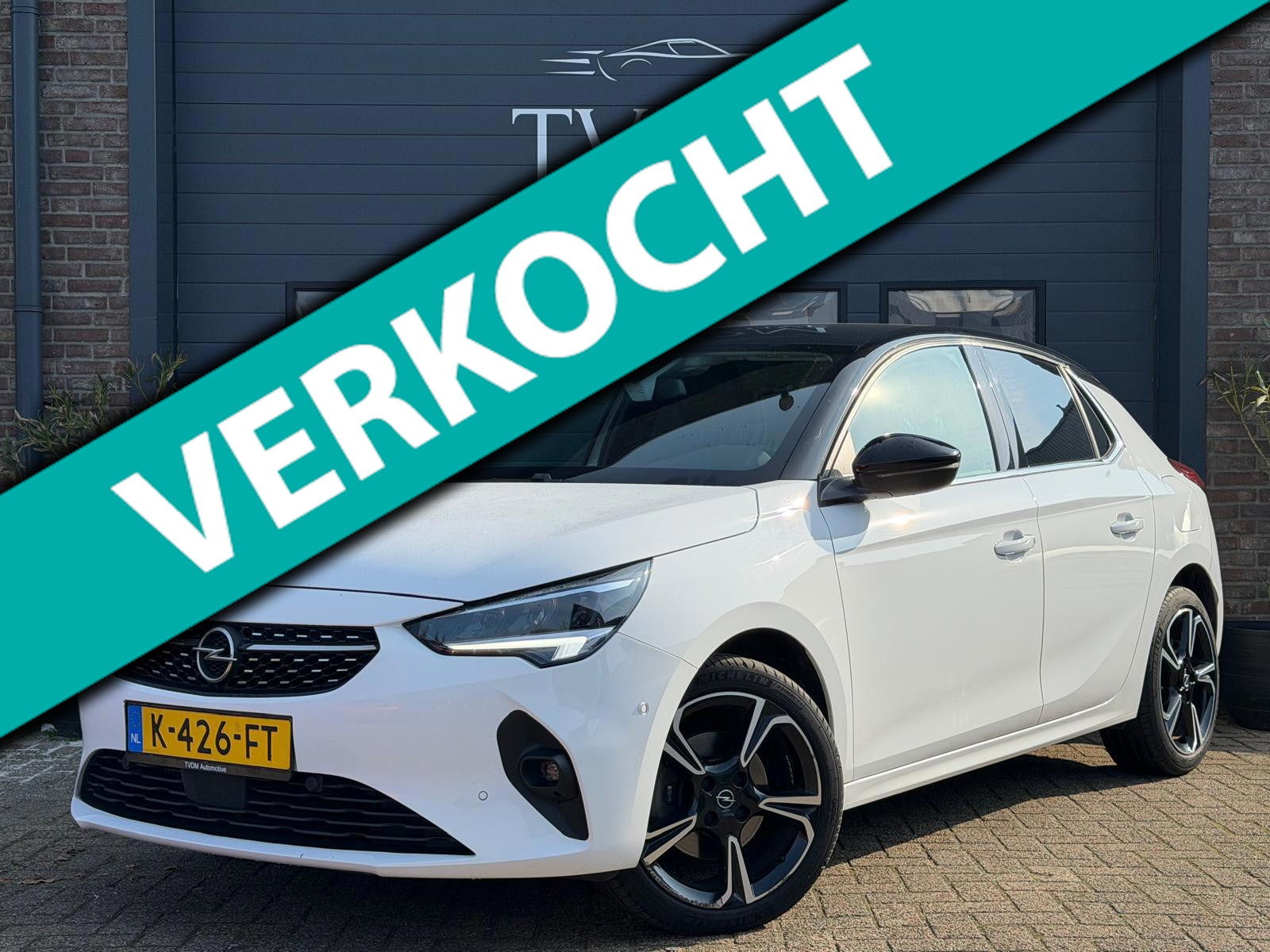 Opel Corsa 1.2 Elegance SPORT|CARPLAY|CAMERA|LED|1/2 LEDER 2020 - voorkant