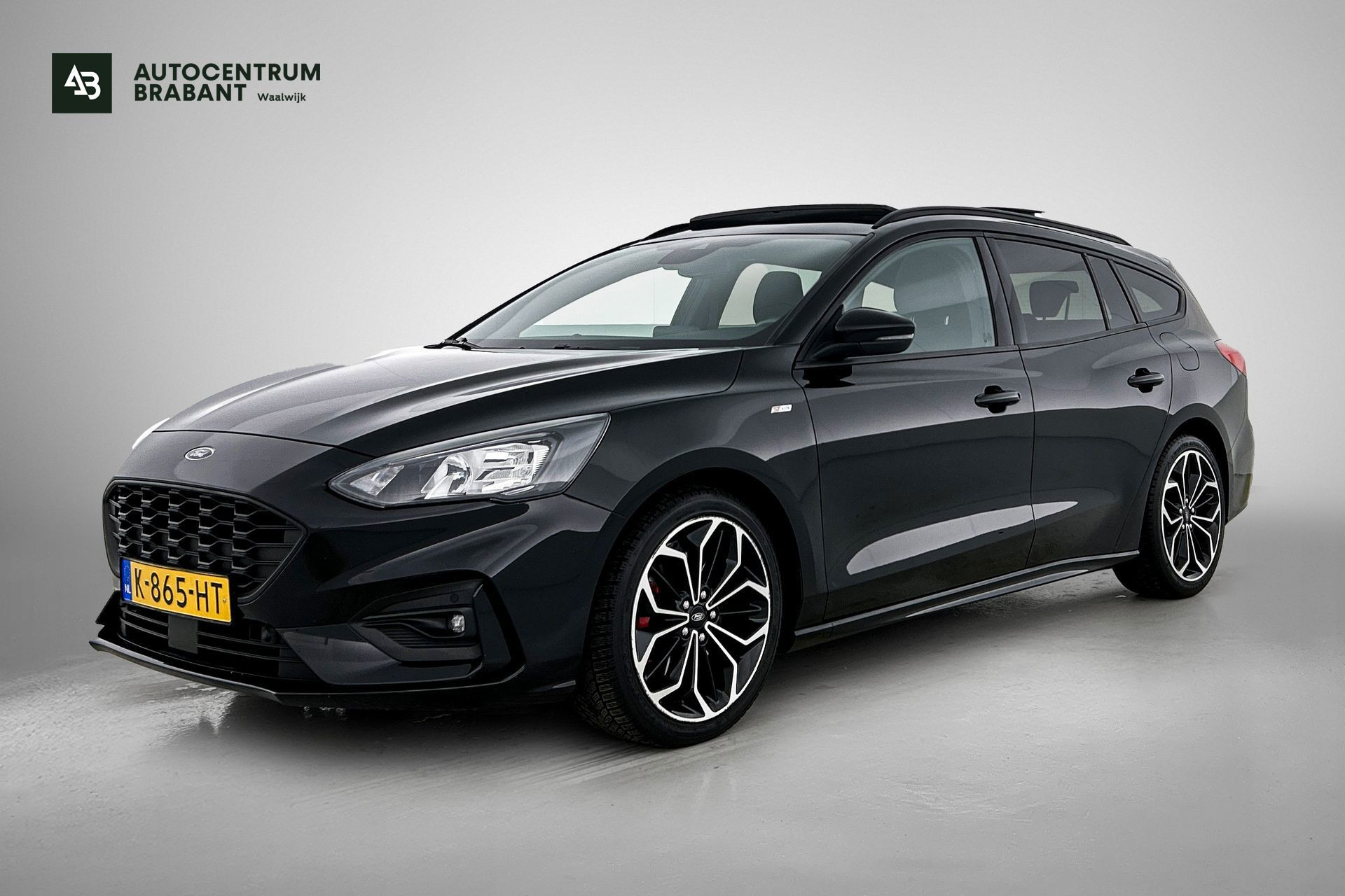Ford Focus 1.0 EcoBoost Hybrid ST Line X Business (PANORAMADAK, STOEL-/STUURVERWARMING, CAMERA, CARPLAY, 1e EIGENAAR) 2021 - voorkant