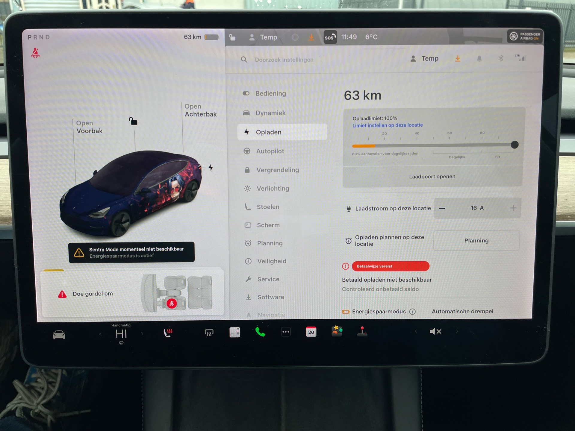 Foto van Tesla Model 3