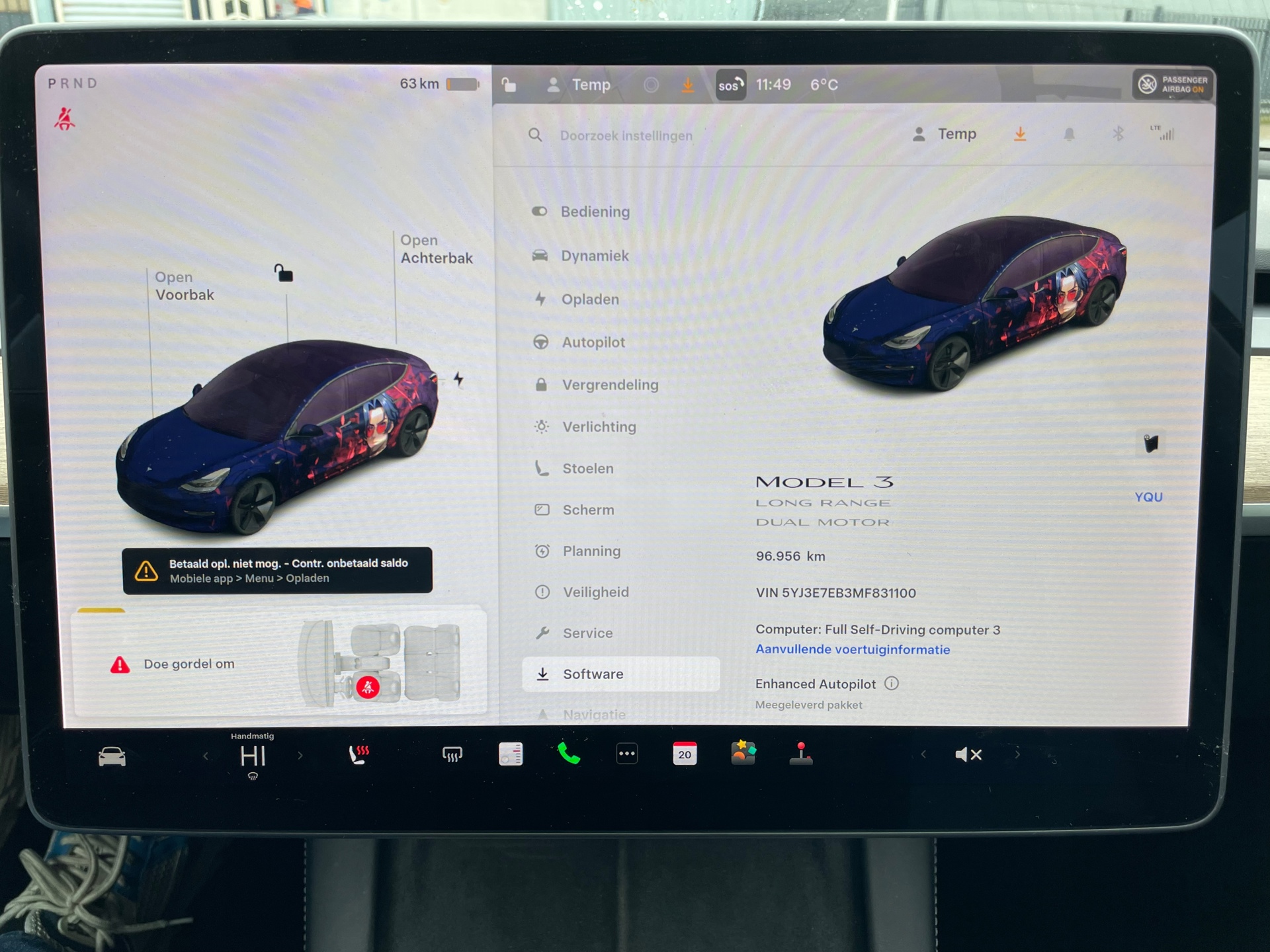 Foto van Tesla Model 3
