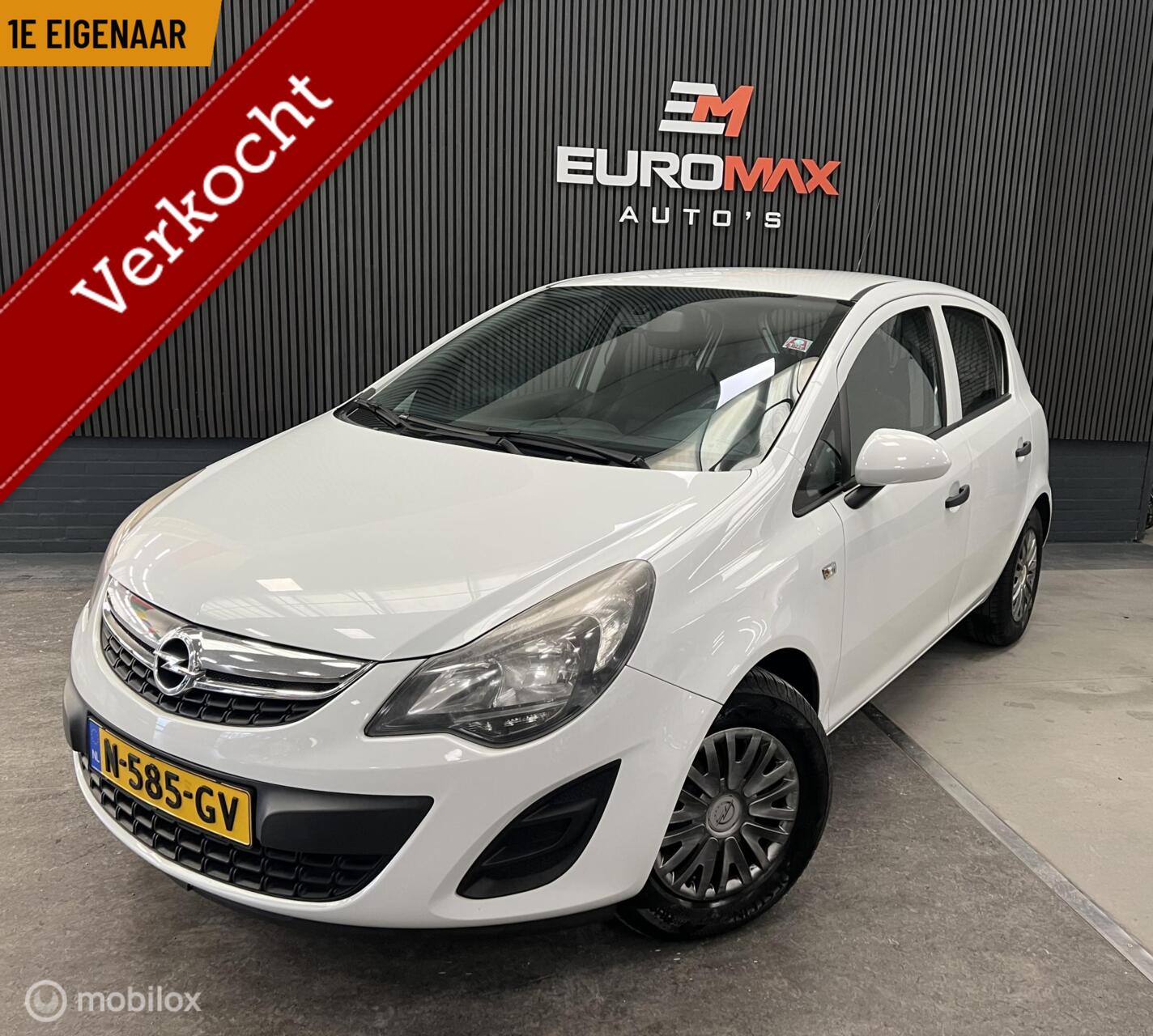 Opel Corsa 1.2 EcoFlex 1e Eigenaar - Airco - CarPlay 2013 - voorkant