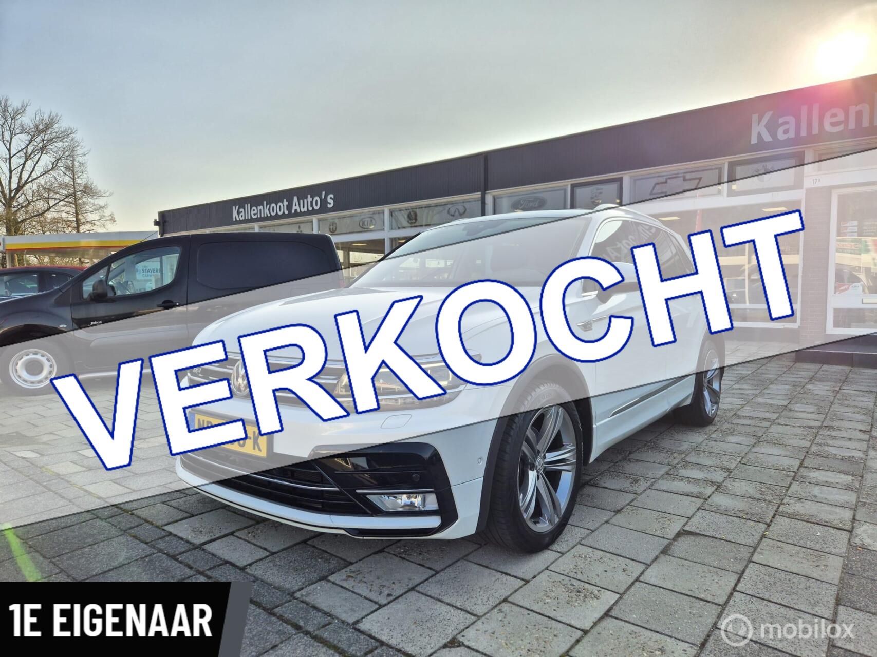 Volkswagen Tiguan 1.4 TSI ACT Highline, R-Line, Pano, Leer 2017 - voorkant