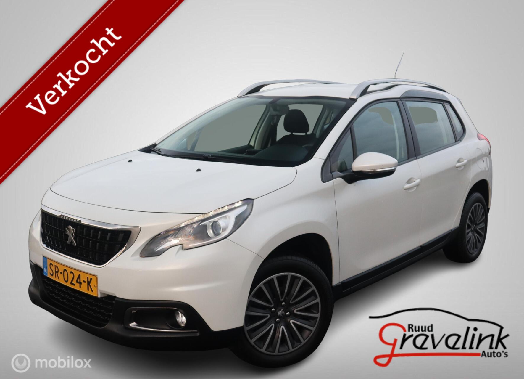 Peugeot 2008 1.2PT 110 PK H6 Active Navigatie DAB Parkeersensor Cruise Control 2018 - voorkant