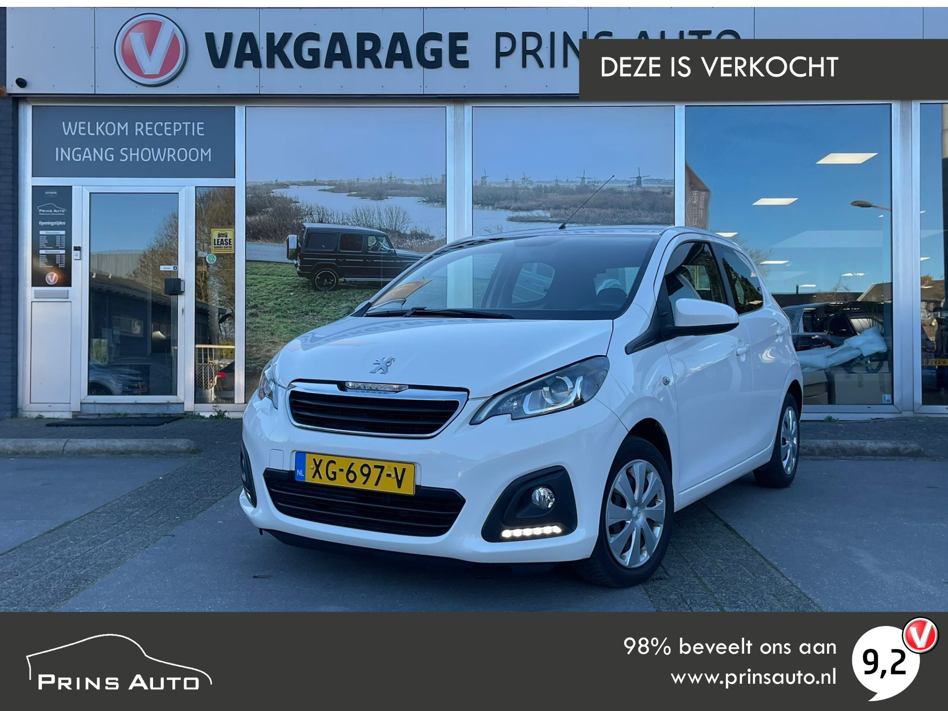 Peugeot 108 1.0 e-VTi Active 2018 - voorkant