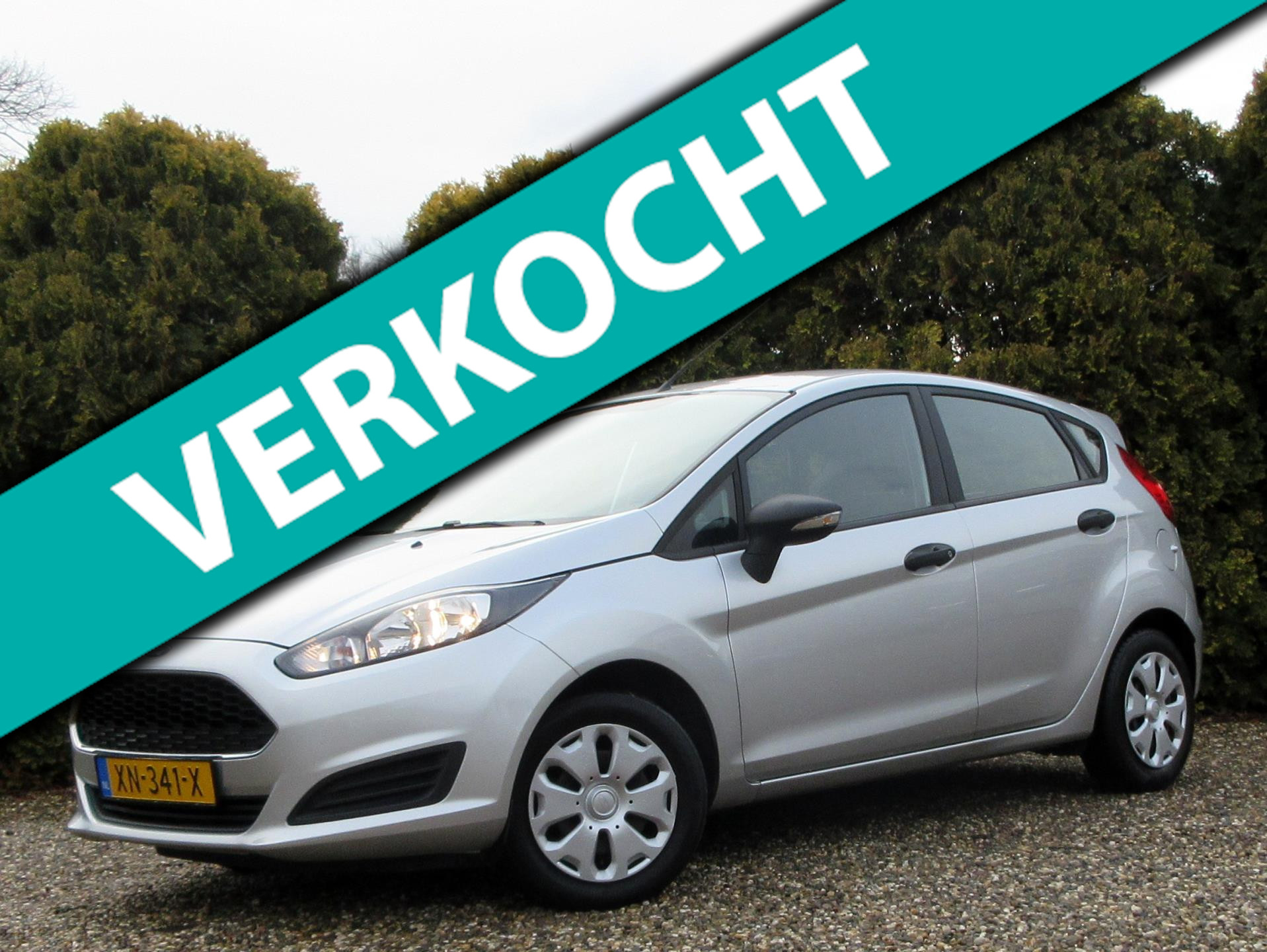 Ford Fiesta 1.25 5-drs*Airco* 2016 - voorkant