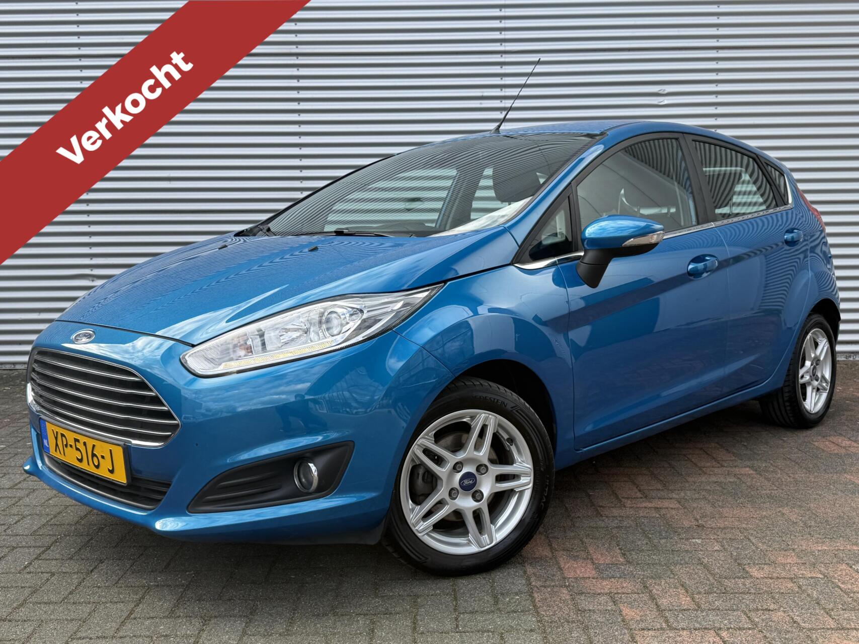 Ford Fiesta 1.0 EcoBoost Titanium Airco Led Pdc Aux 5 Drs 13 Facelift Model Perfecte Staat 2013 - voorkant