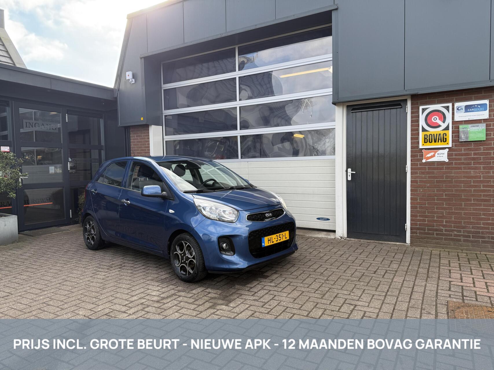 Kia Picanto 1.0 CVVT ECC/CRUISE *ALL-IN PRIJS* 2015 - voorkant