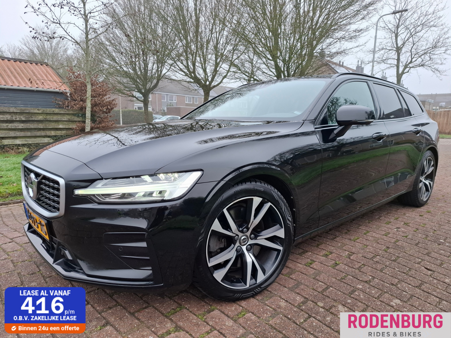 Volvo V60 2.0 T5 R-Design 2019 Dealer onderhouden 2019 - voorkant