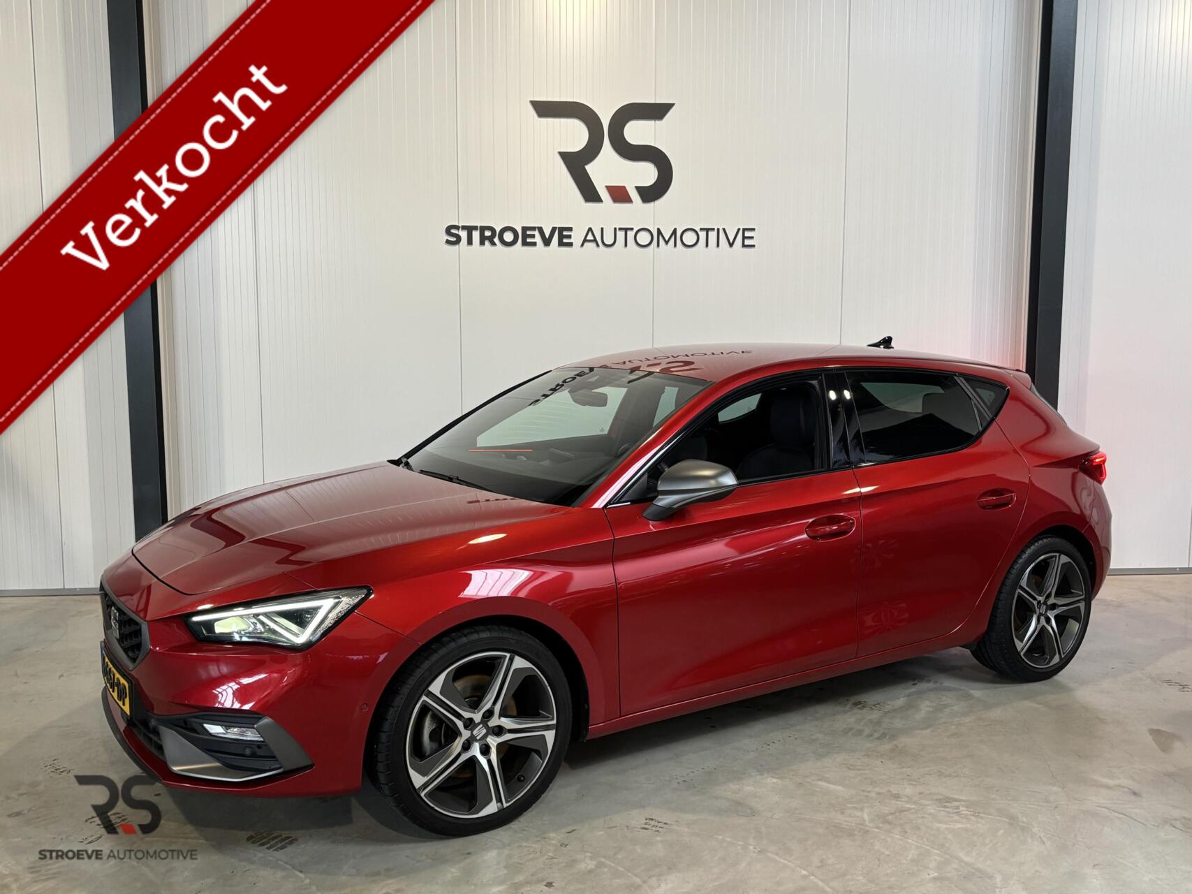 Seat Leon 1.5 TSI 150 pk FR Launch Edition | Navi | LED | Camera | ACC | PDC | Virtual | Stuur/stoel verw | 1e Eig | Org NL | 2020 - voorkant