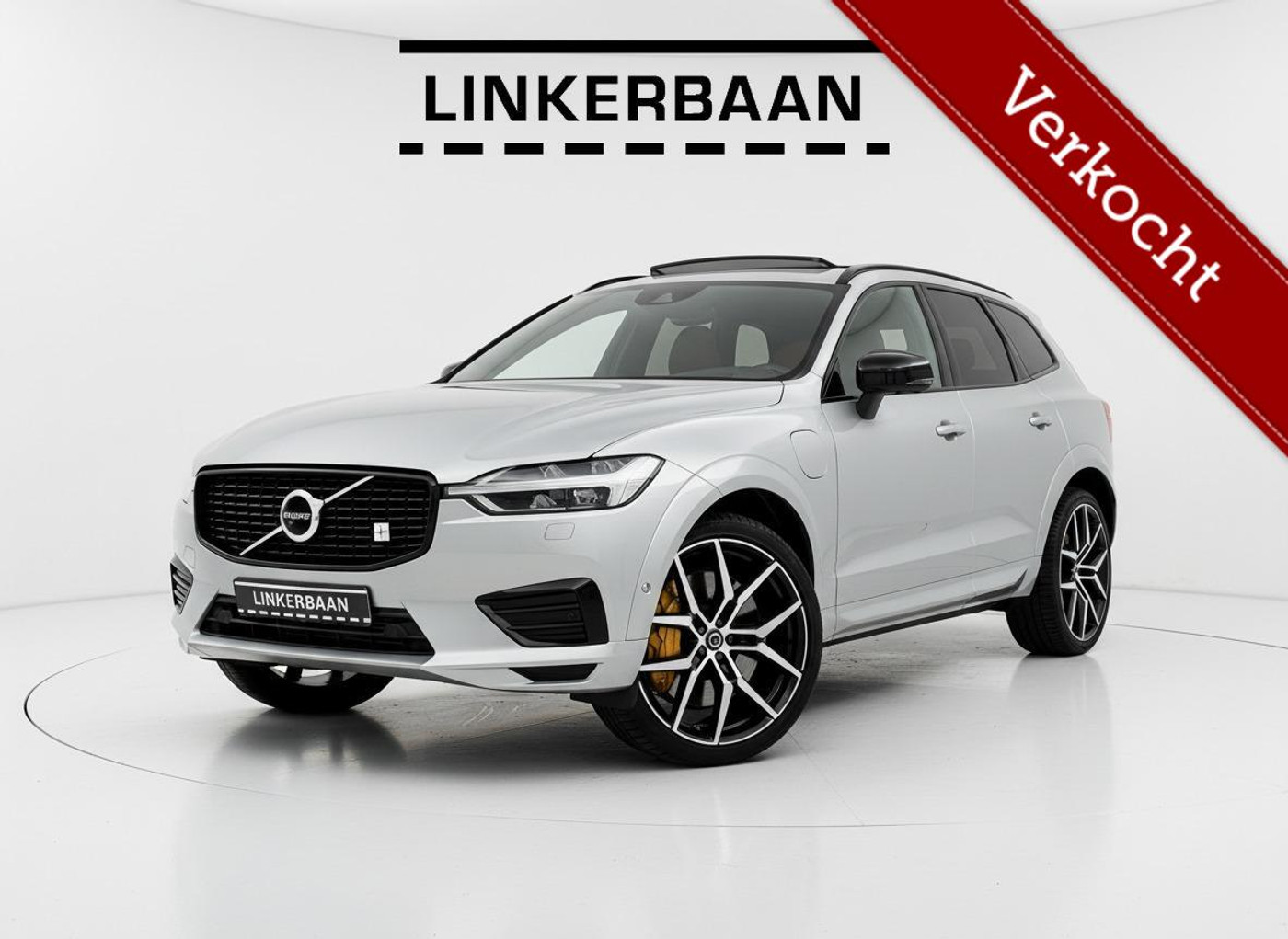 Volvo Xc60 2.0 T8 Twin Engine AWD Polestar Engineered | SOH 84% | Panodak | B&W | Trekhaak | ACC | 360 | 22 inch | 2019 - voorkant