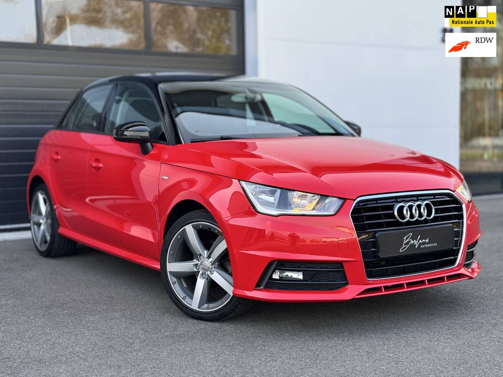 Audi A1 Sportback 1.0 TFSI Sport S-line Automaat | Org NL 2017 - voorkant