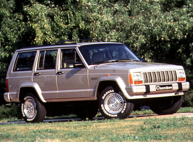 Jeep Cherokee 4.0i Limited 1993 - voorkant
