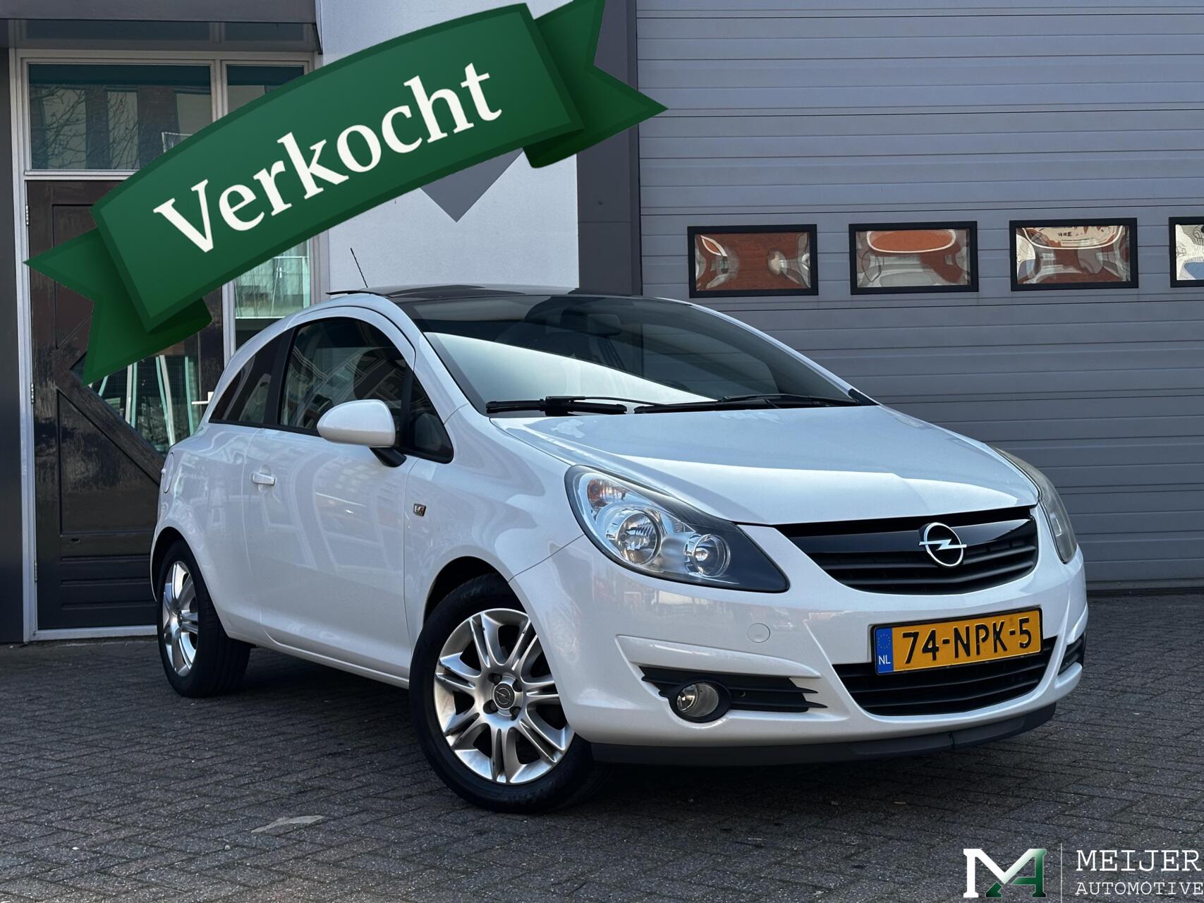 Opel Corsa 1.4-16V Color Edition |Automaat|Pano|Cruise|Elek. ramen|Multif. stuur|NAP 2010 - voorkant