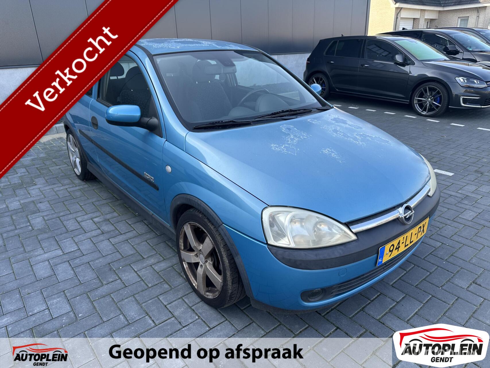 Opel Corsa 1.4-16V Elegance AUTOMAAT 2003 - voorkant