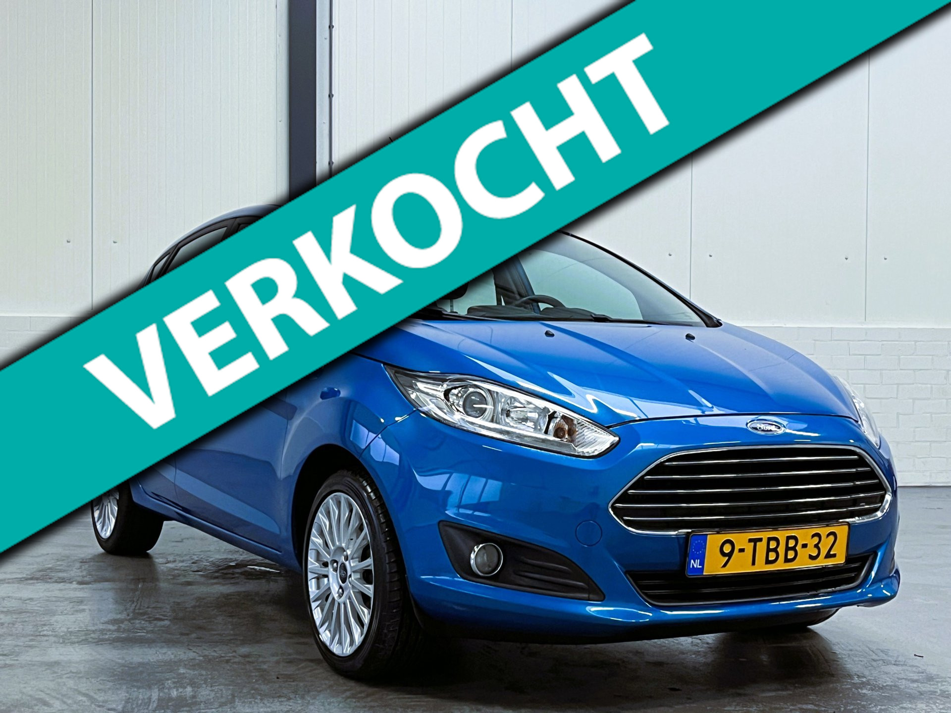 Ford Fiesta 1.0 EcoBoost Titanium Navi|Cruise|P.D.C.|Org NL 2014 - voorkant