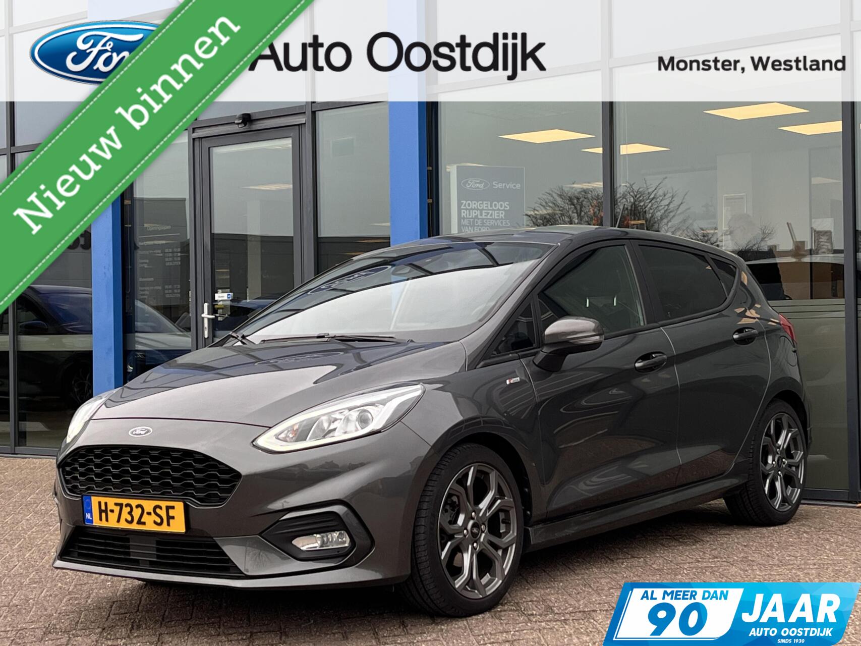 Ford Fiesta 1.0 EcoBoost ST-Line X 2020 - voorkant